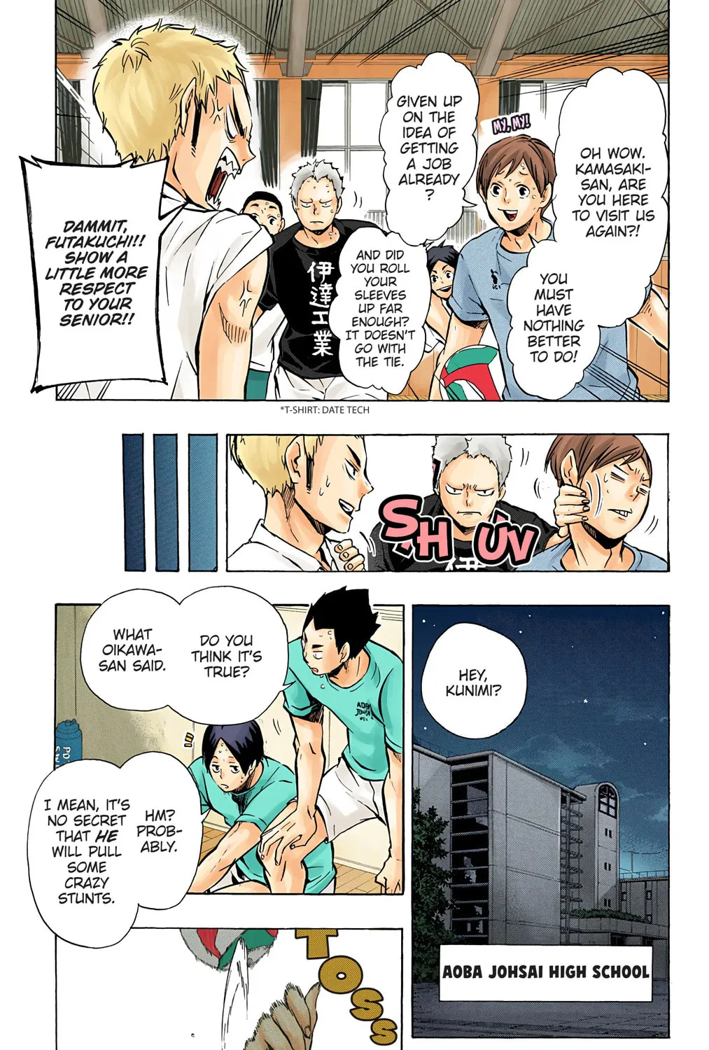 Read Haikyu!! (Official Colored) (Colored) chapter 97 image 30 on Lezhin