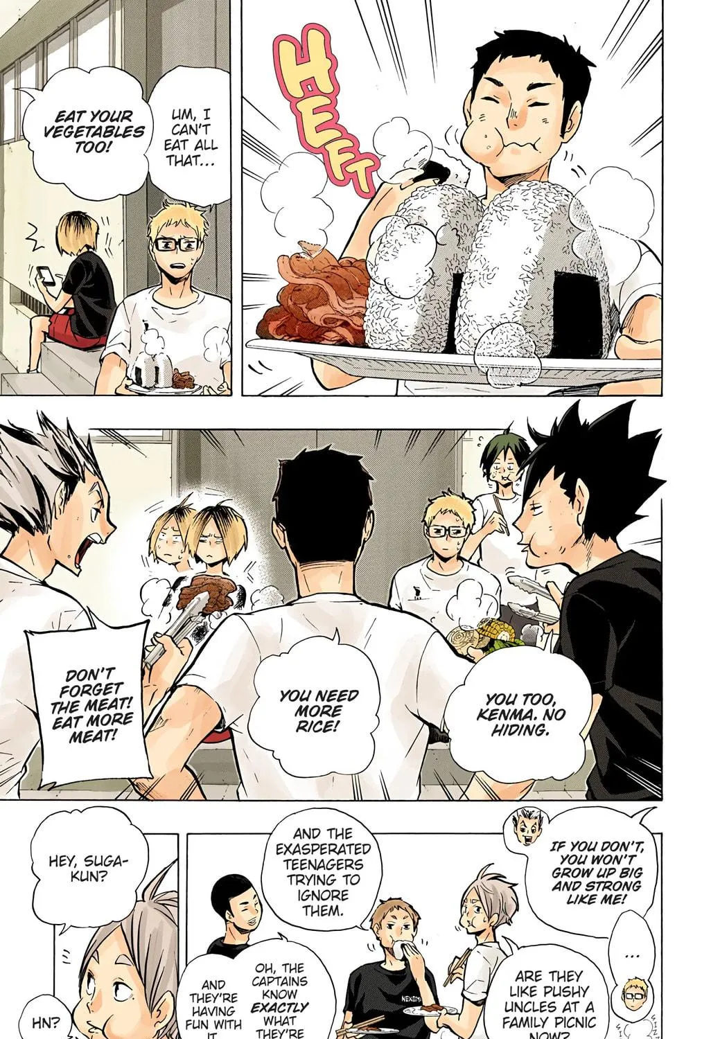 Read Haikyu!! (Official Colored) (Colored) chapter 97 image 4 on Lezhin