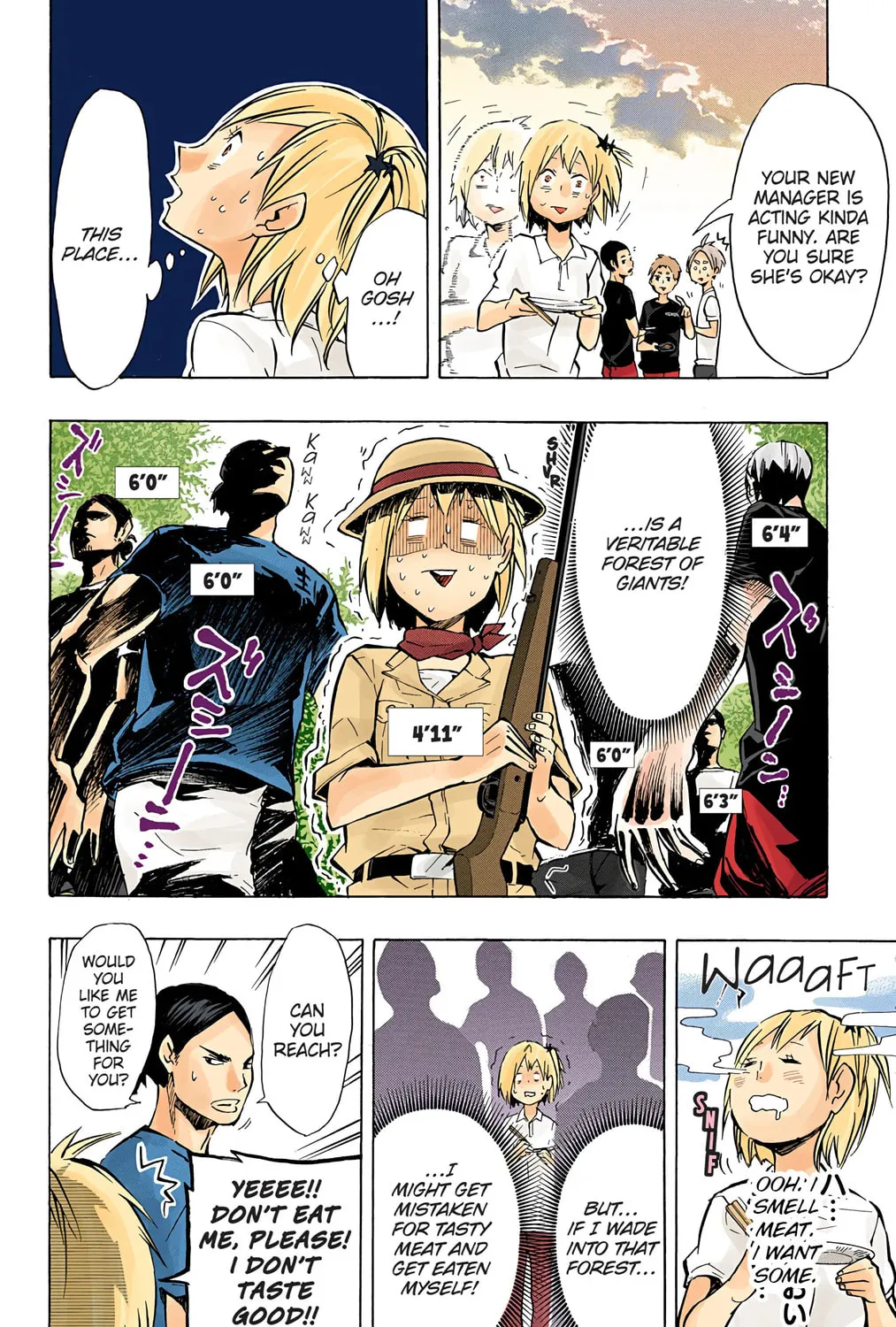 Read Haikyu!! (Official Colored) (Colored) chapter 97 image 6 on Lezhin