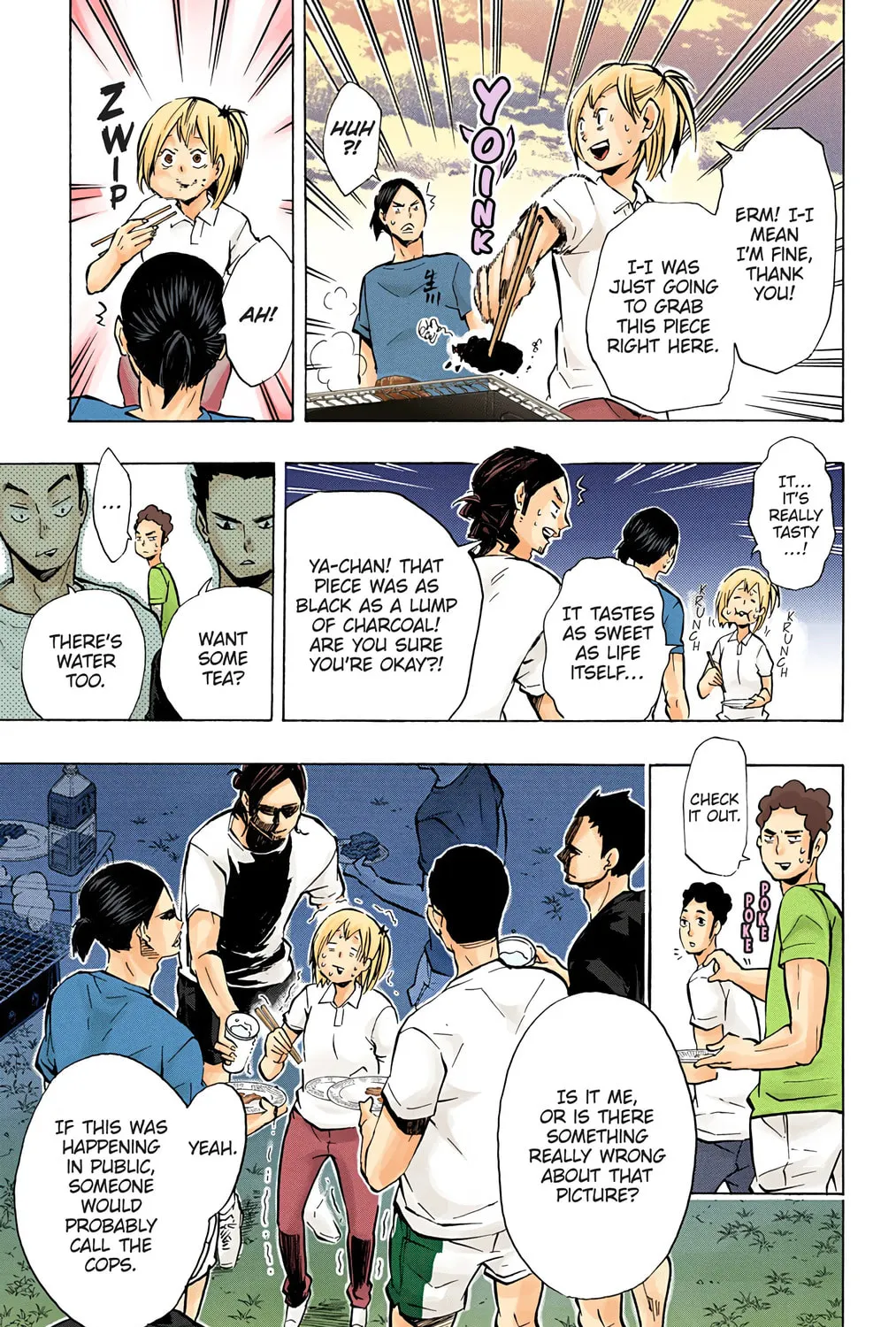 Read Haikyu!! (Official Colored) (Colored) chapter 97 image 8 on Lezhin