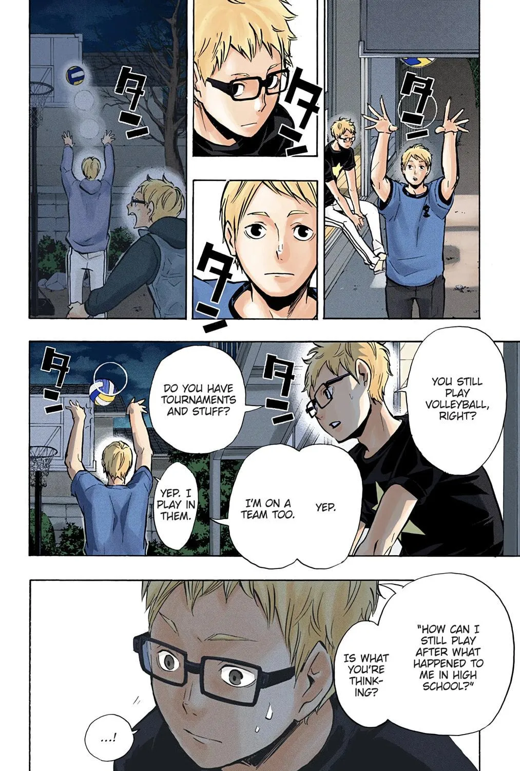Read Haikyu!! (Official Colored) (Colored) chapter 98 image 22 on Lezhin