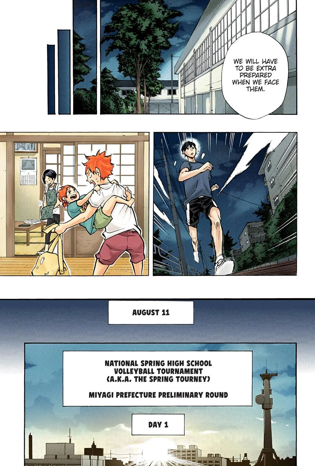 Read Haikyu!! (Official Colored) (Colored) chapter 98 image 34 on Lezhin