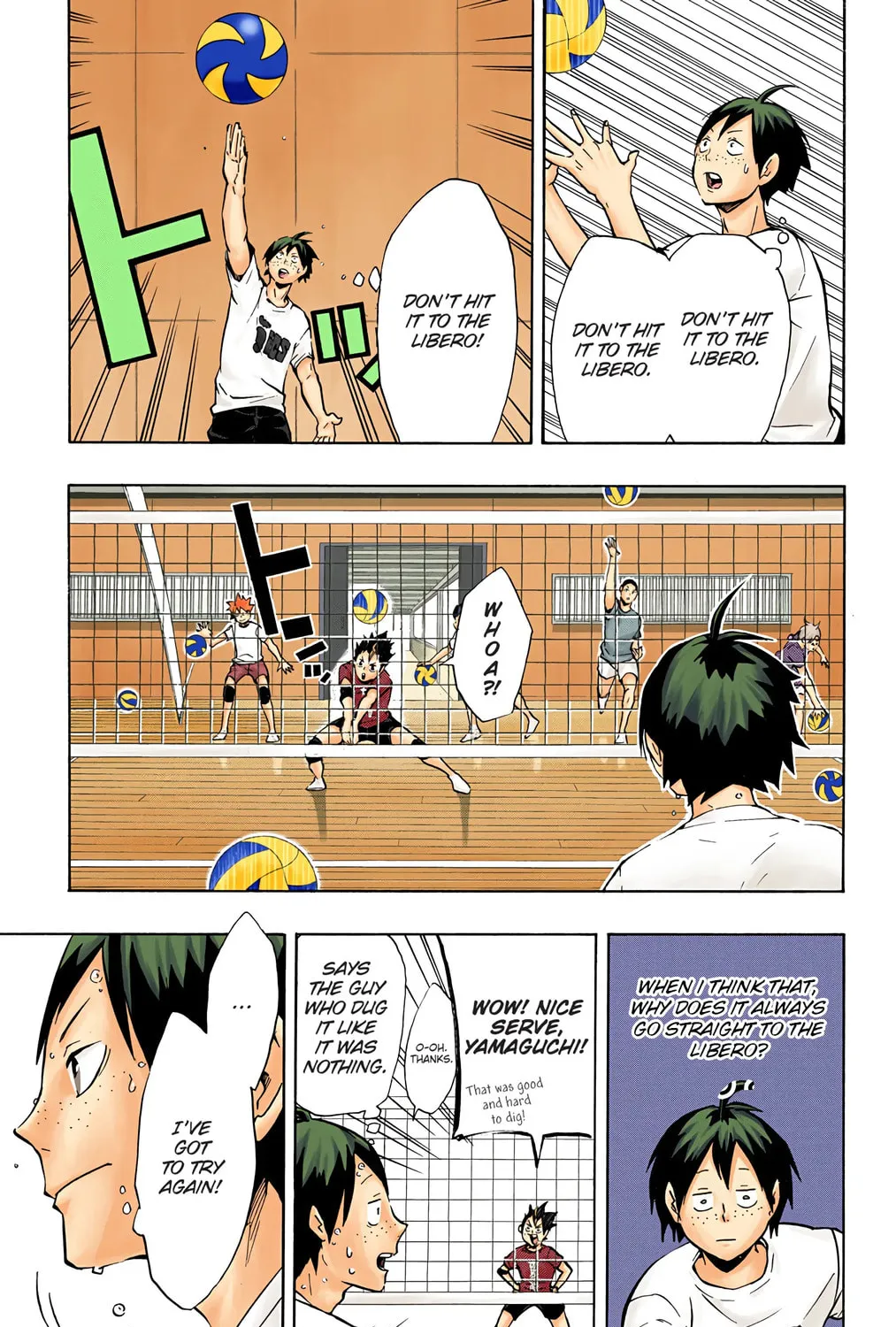 Read Haikyu!! (Official Colored) (Colored) chapter 98 image 8 on Lezhin
