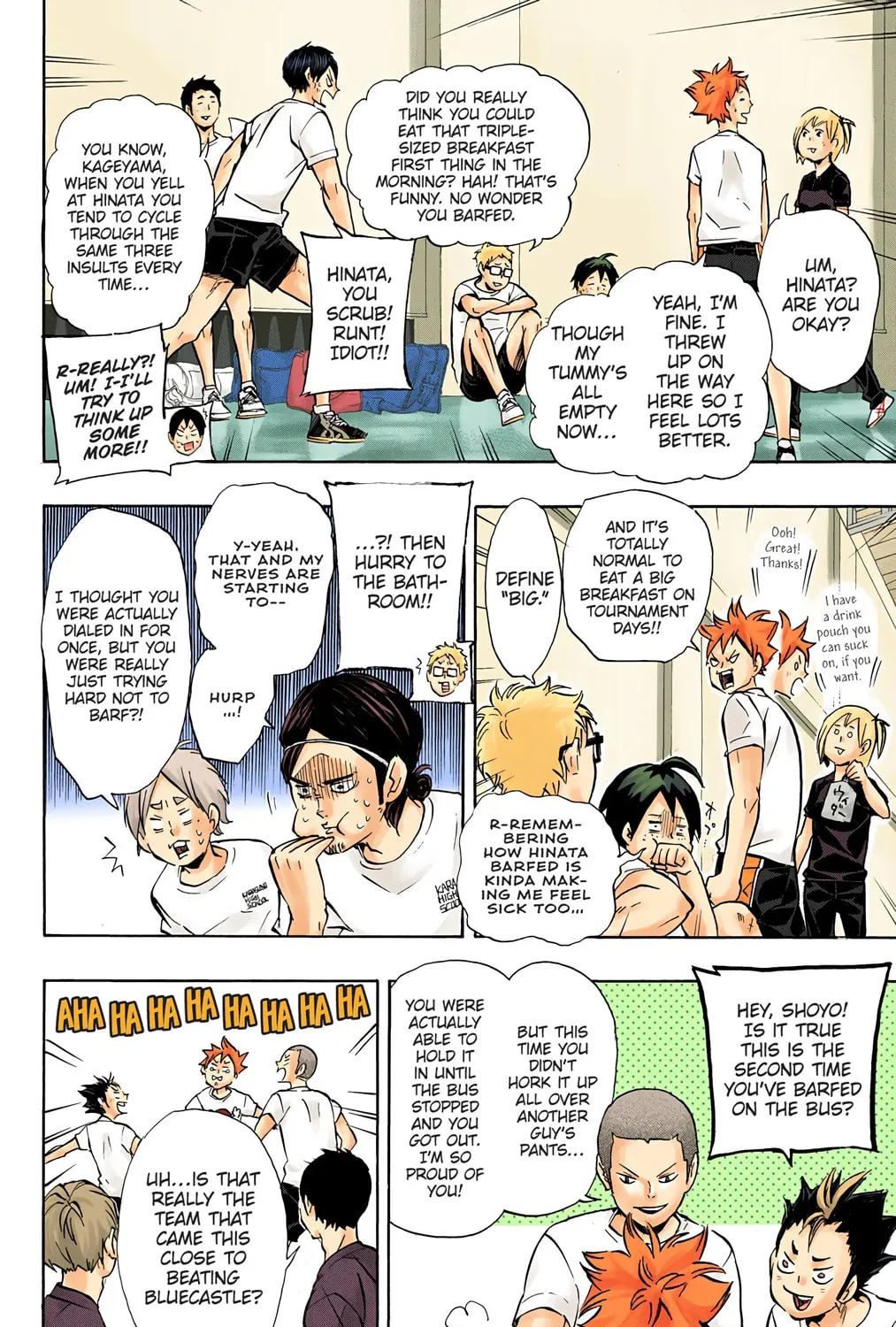 Read Haikyu!! (Official Colored) (Colored) chapter 99 image 20 on Lezhin