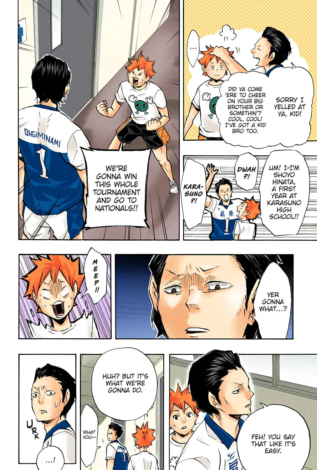 Read Haikyu!! (Official Colored) (Colored) chapter 99 image 24 on Lezhin