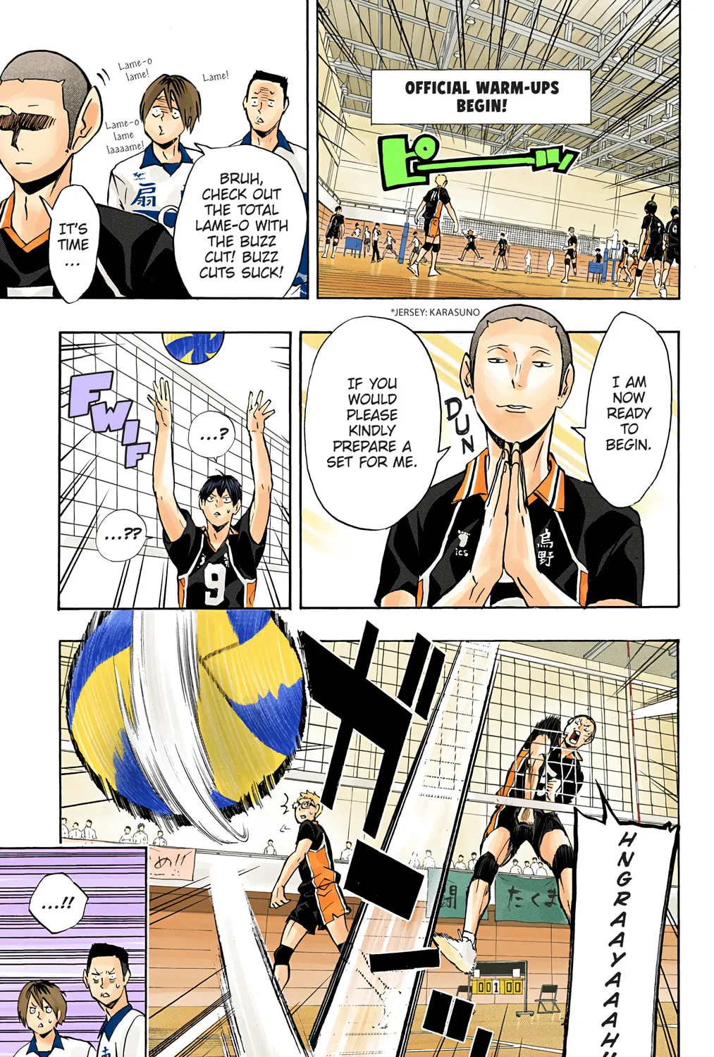 Read Haikyu!! (Official Colored) (Colored) chapter 99 image 30 on Lezhin