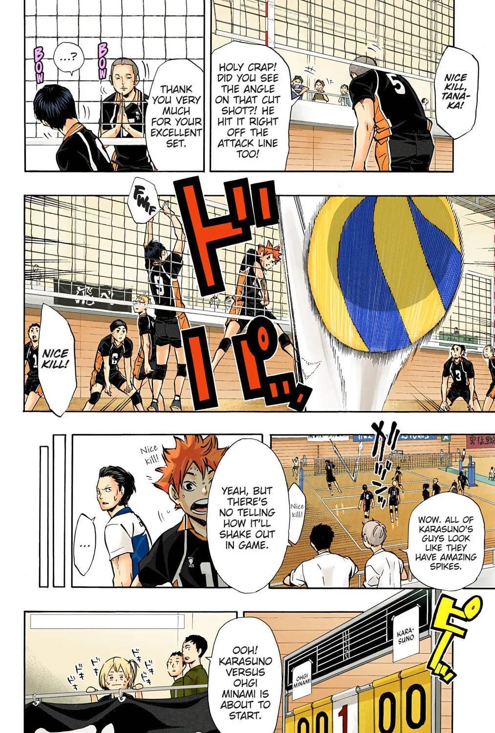 Read Haikyu!! (Official Colored) (Colored) chapter 99 image 32 on Lezhin