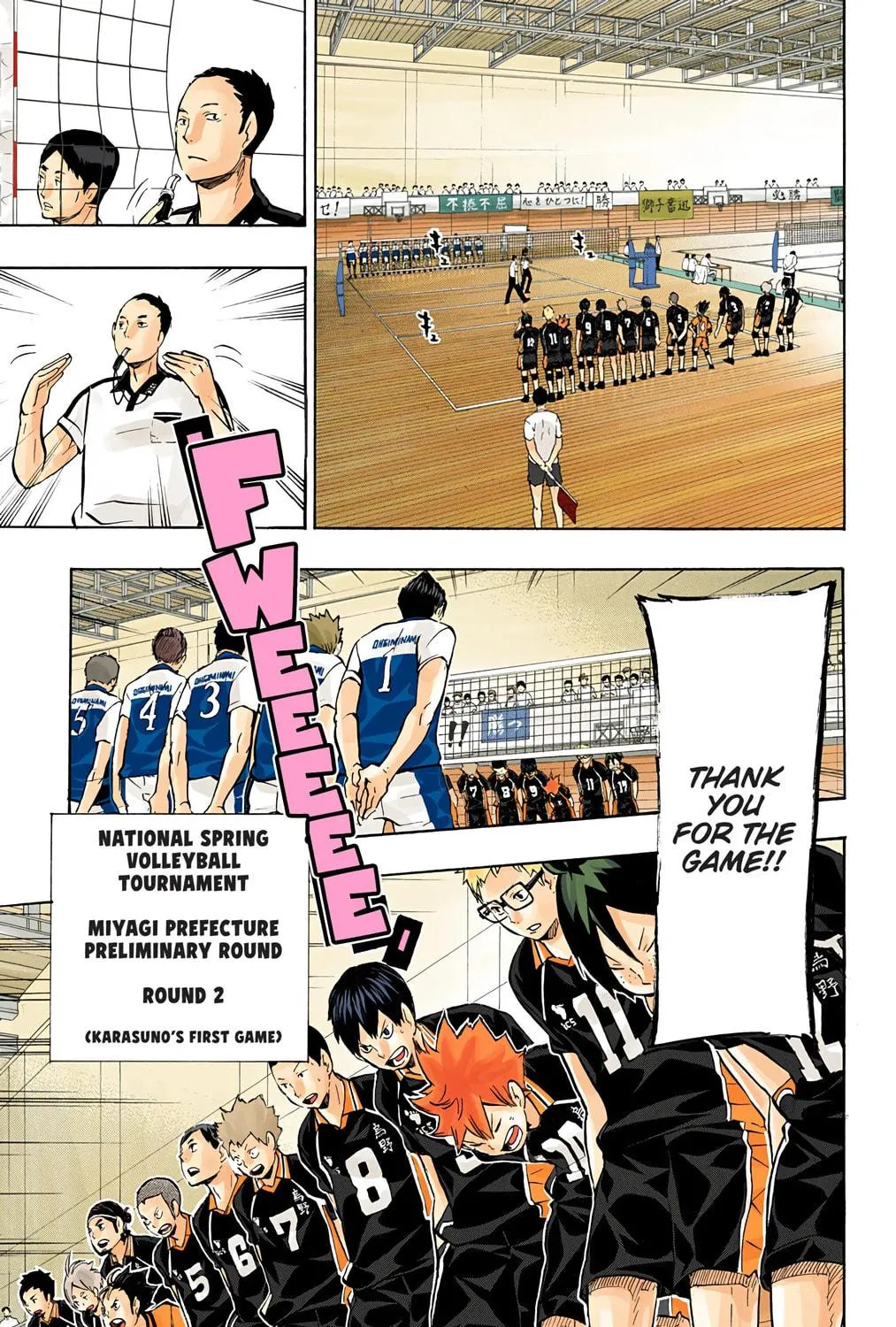 Read Haikyu!! (Official Colored) (Colored) chapter 99 image 34 on Lezhin