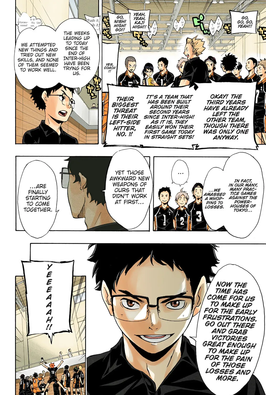 Read Haikyu!! (Official Colored) (Colored) chapter 99 image 36 on Lezhin
