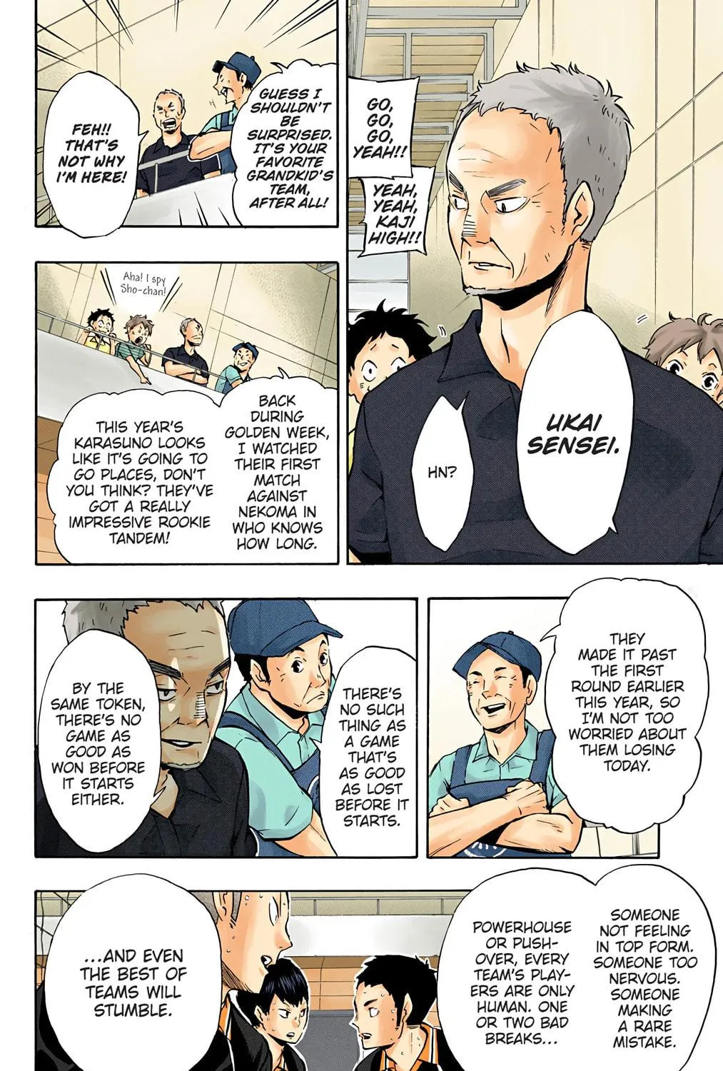 Read Haikyu!! (Official Colored) (Colored) chapter 99 image 40 on Lezhin