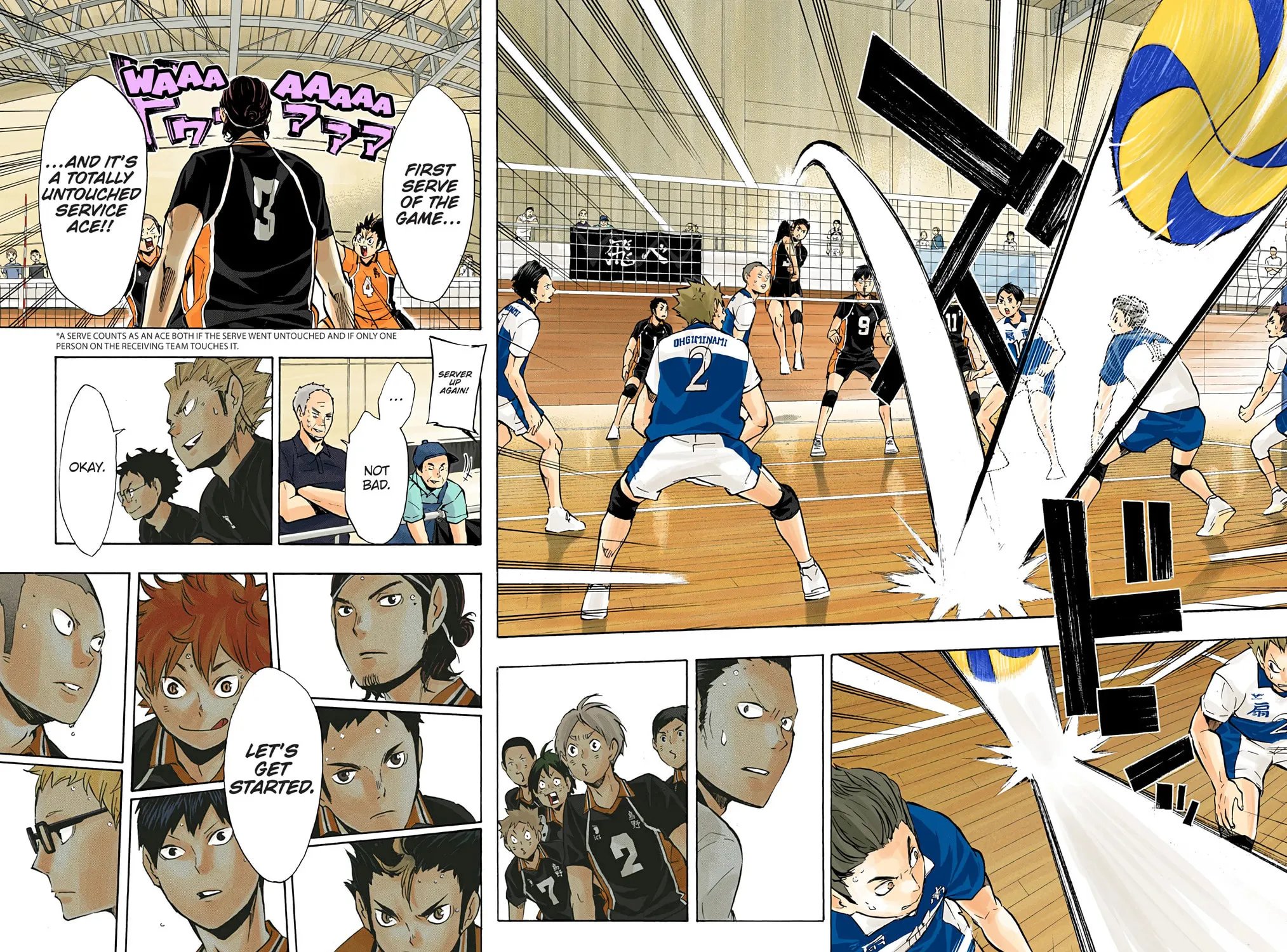 Read Haikyu!! (Official Colored) (Colored) chapter 99 image 44 on Lezhin