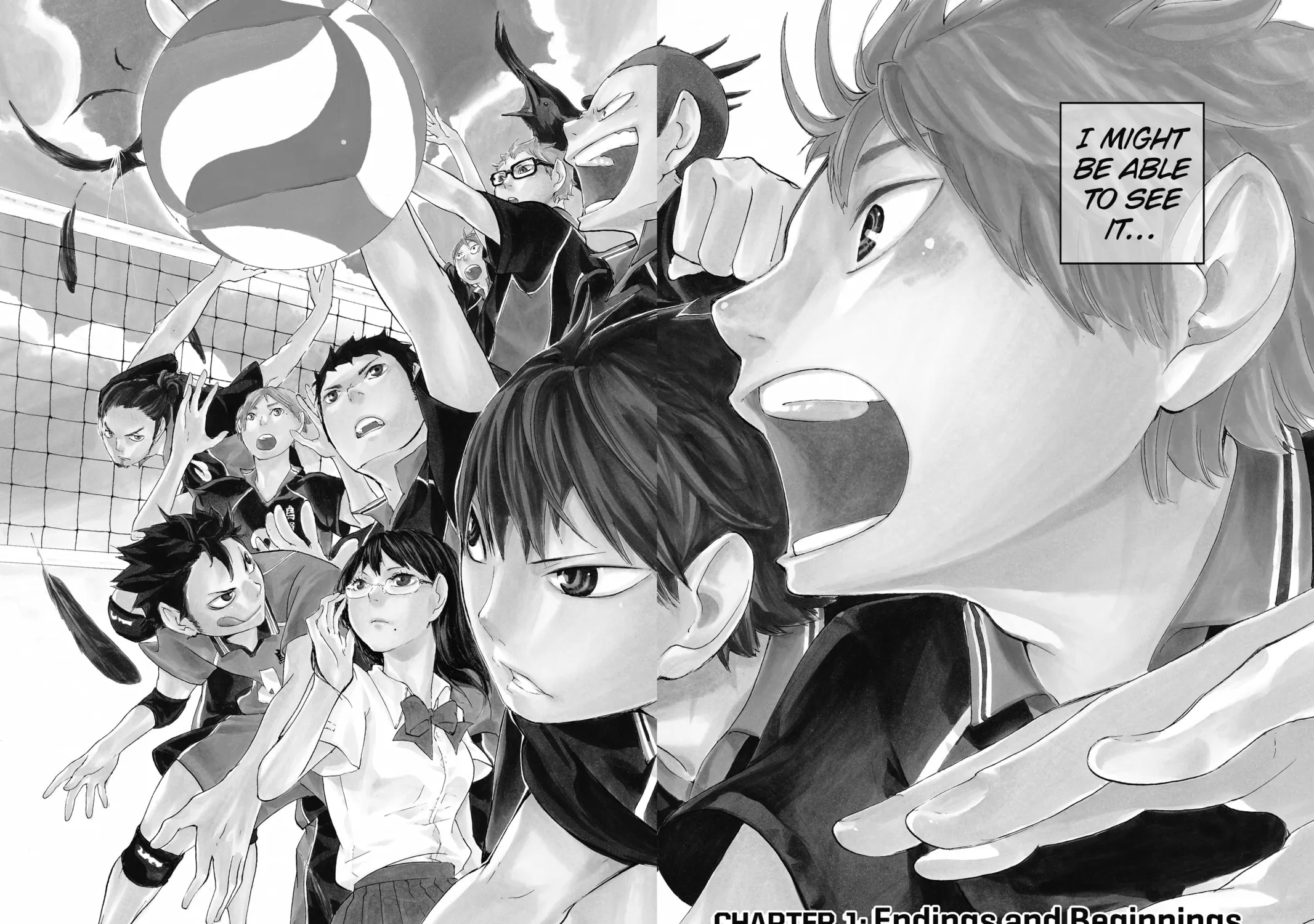 Read Haikyu!! chapter 1 image 2 on Lezhin