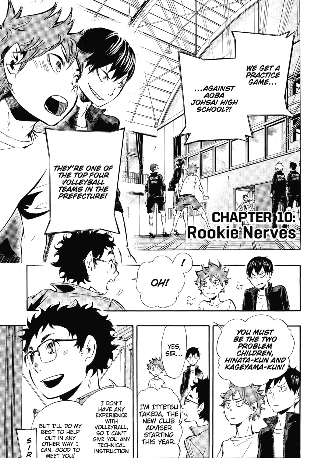 Read Haikyu!! chapter 10 image 0 on Lezhin