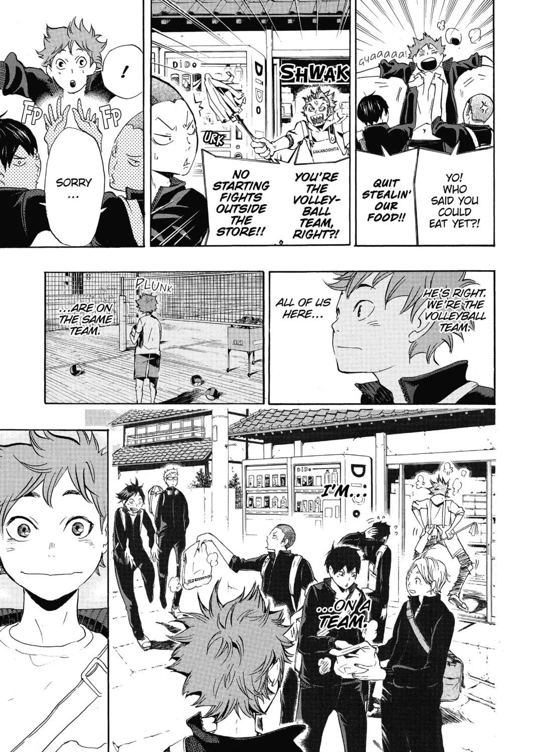 Read Haikyu!! chapter 10 image 16 on Lezhin
