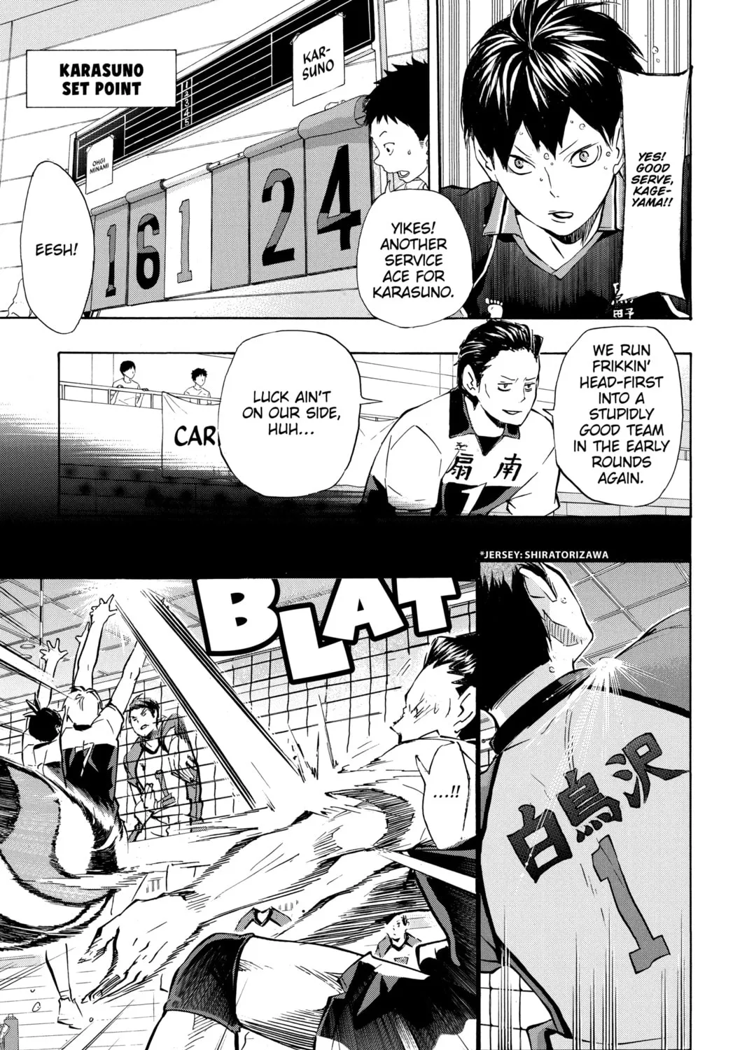 Read Haikyu!! chapter 100 image 12 on Lezhin
