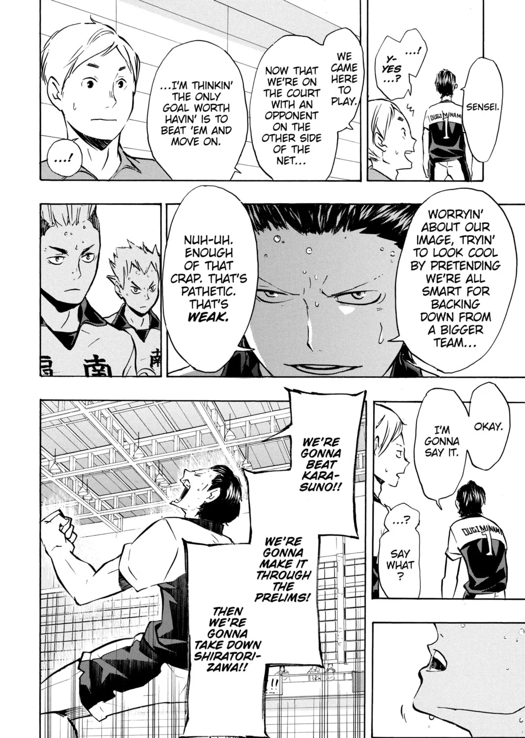 Read Haikyu!! chapter 100 image 32 on Lezhin
