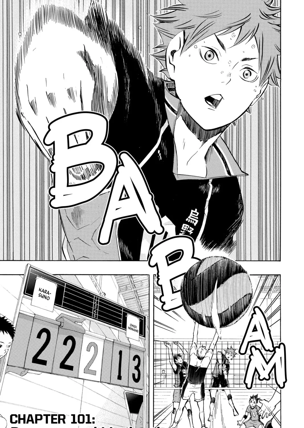 Read Haikyu!! chapter 101 image 0 on Lezhin