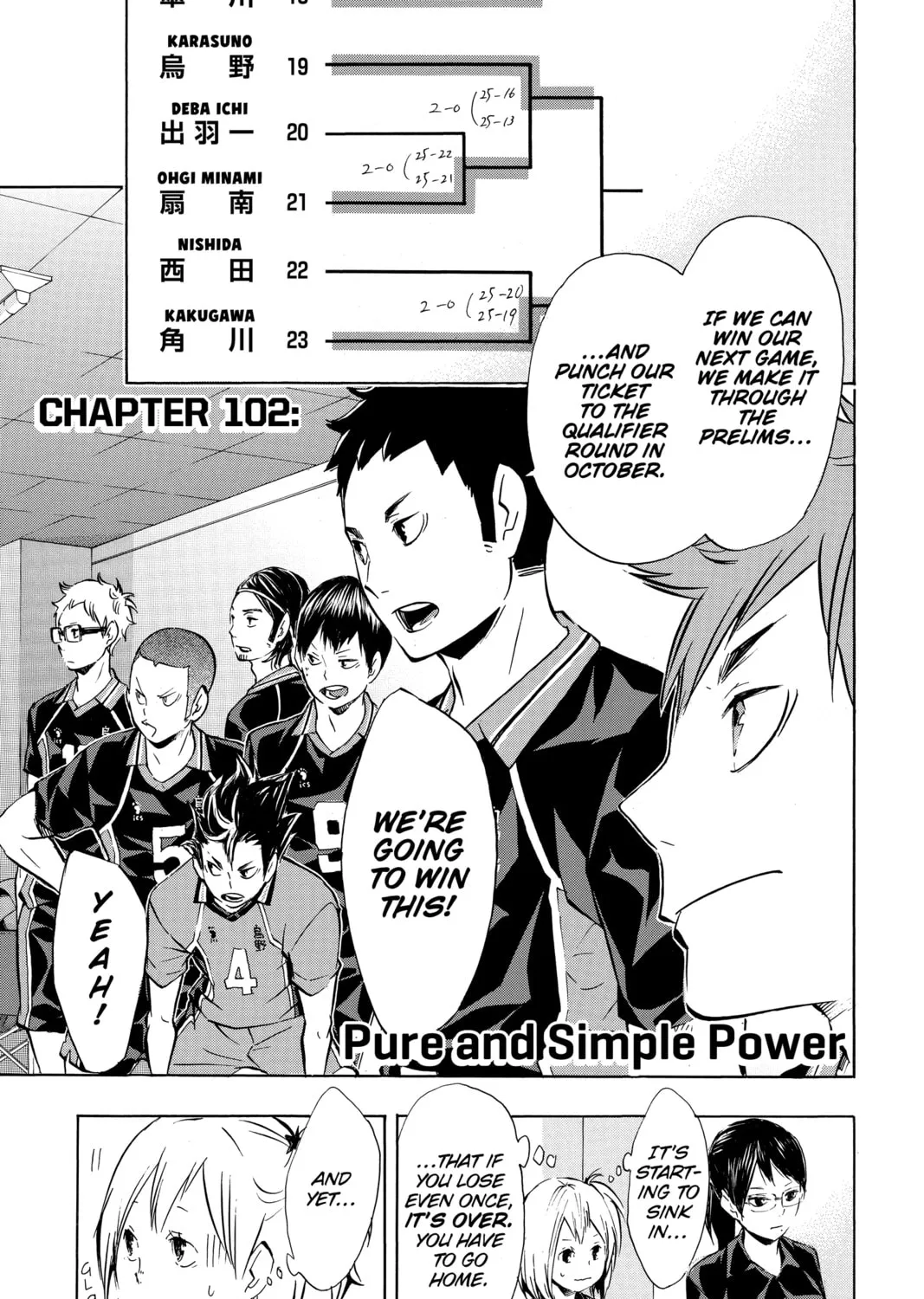 Read Haikyu!! chapter 102 image 0 on Lezhin