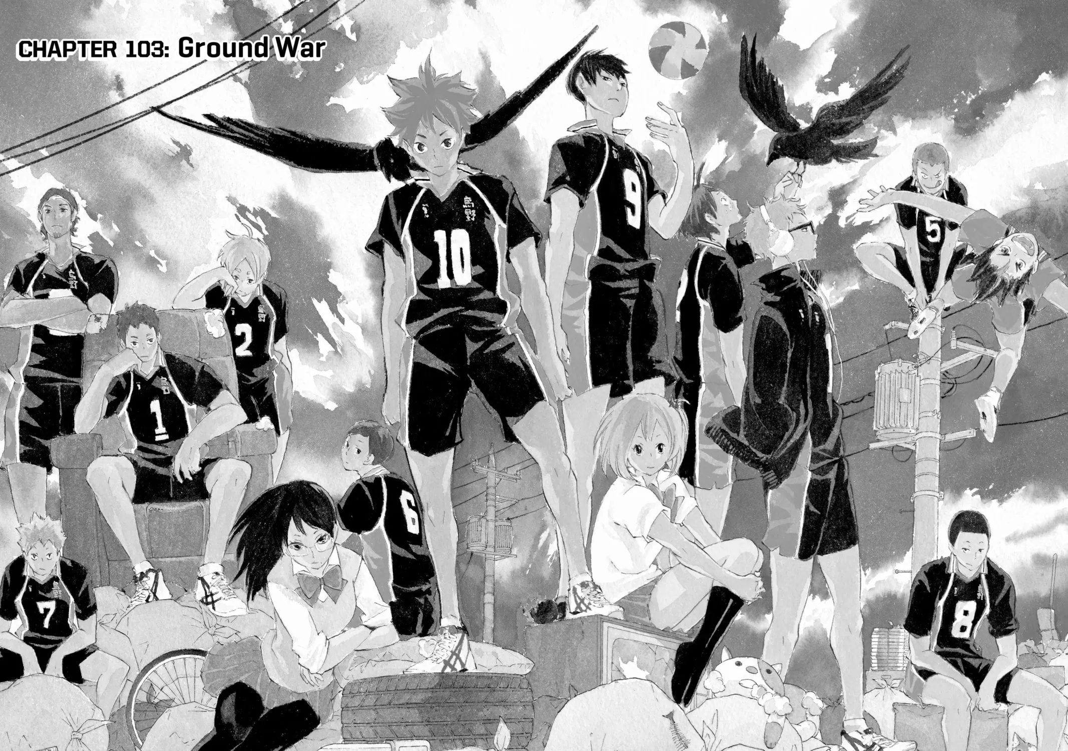 Read Haikyu!! chapter 103 image 2 on Lezhin
