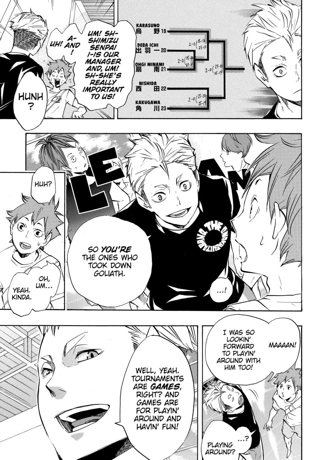 Read Haikyu!! chapter 105 image 18 on Lezhin