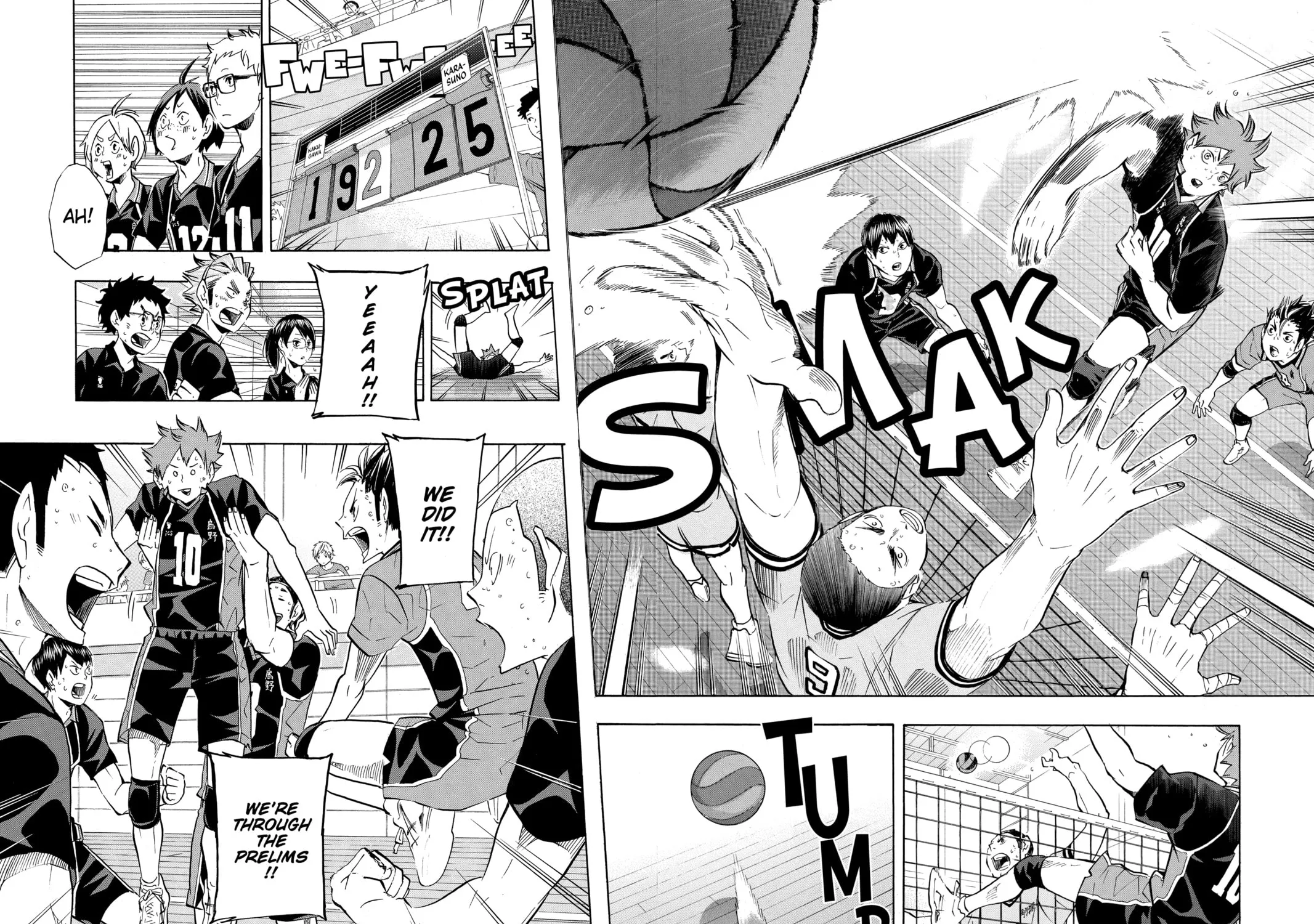 Read Haikyu!! chapter 105 image 2 on Lezhin