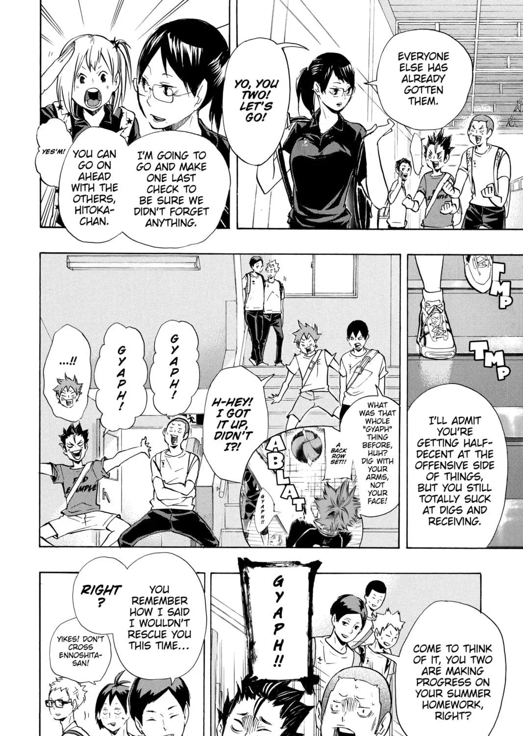 Read Haikyu!! chapter 105 image 8 on Lezhin