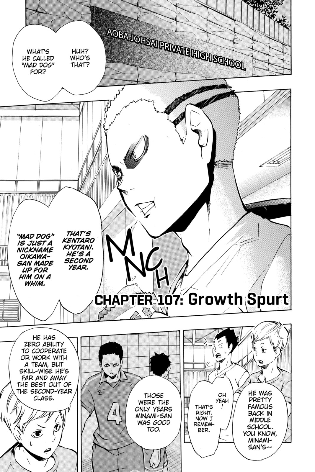 Read Haikyu!! chapter 107.1 image 0 on Lezhin