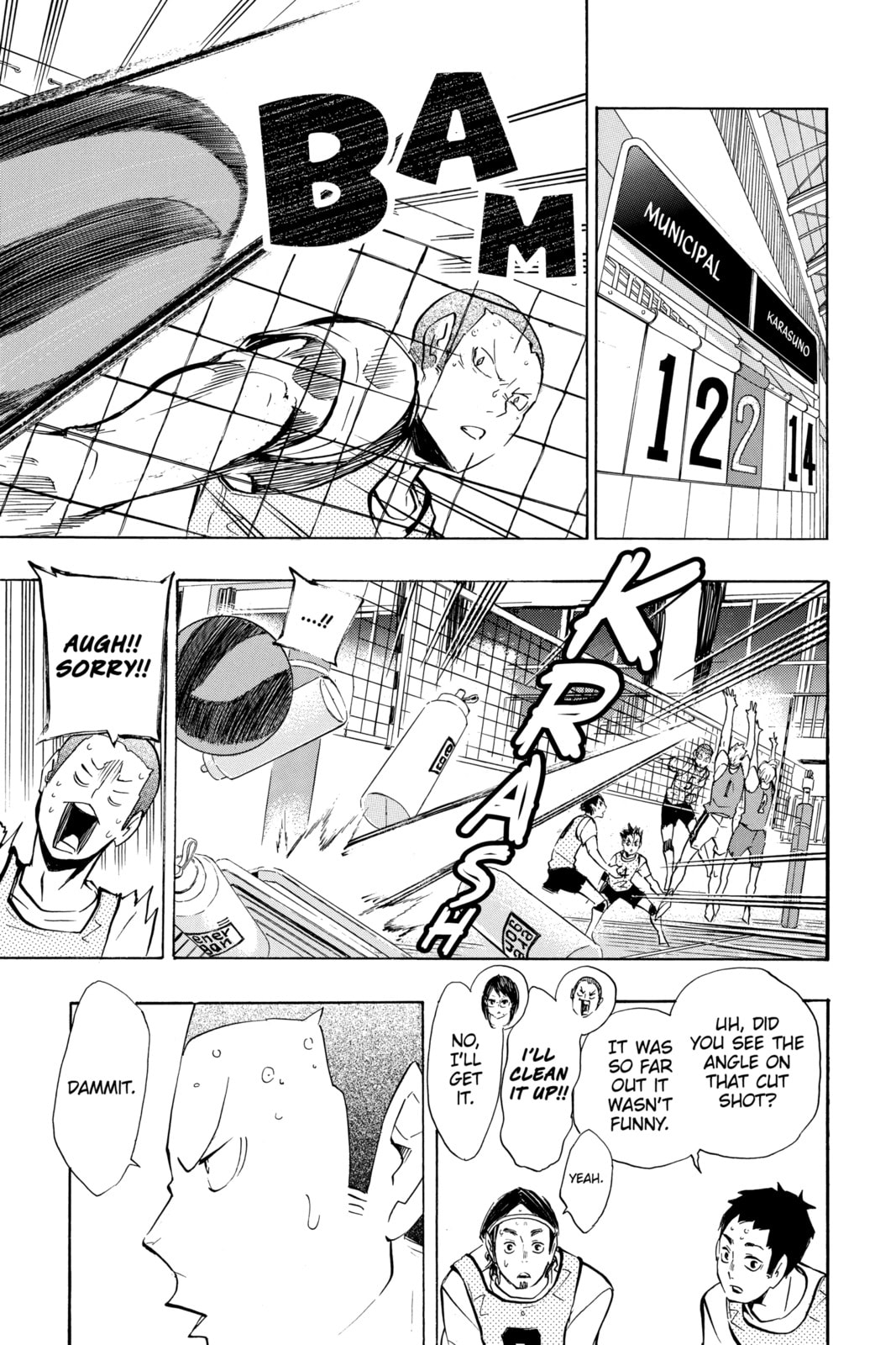 Read Haikyu!! chapter 107.1 image 10 on Lezhin