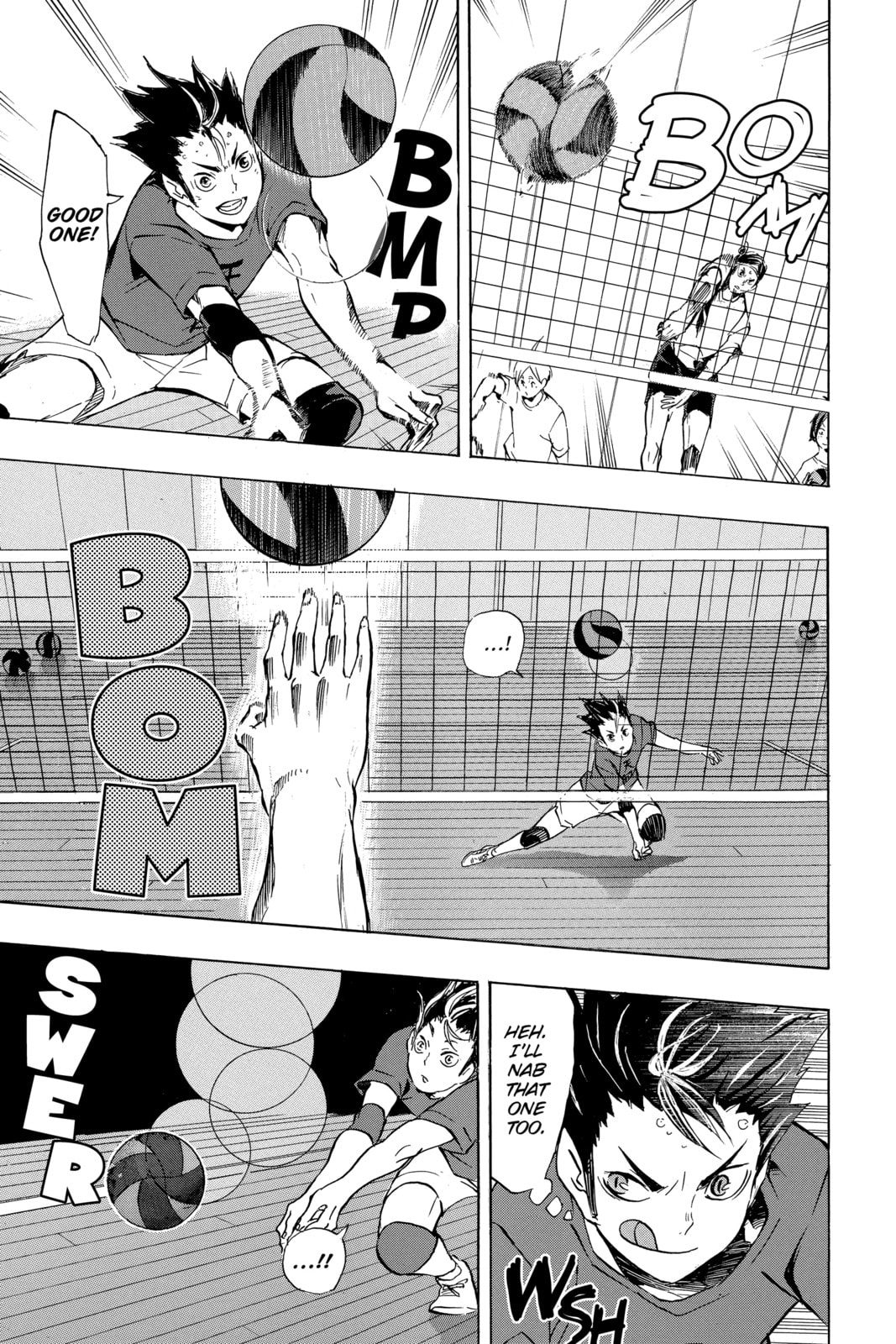 Read Haikyu!! chapter 107.1 image 12 on Lezhin