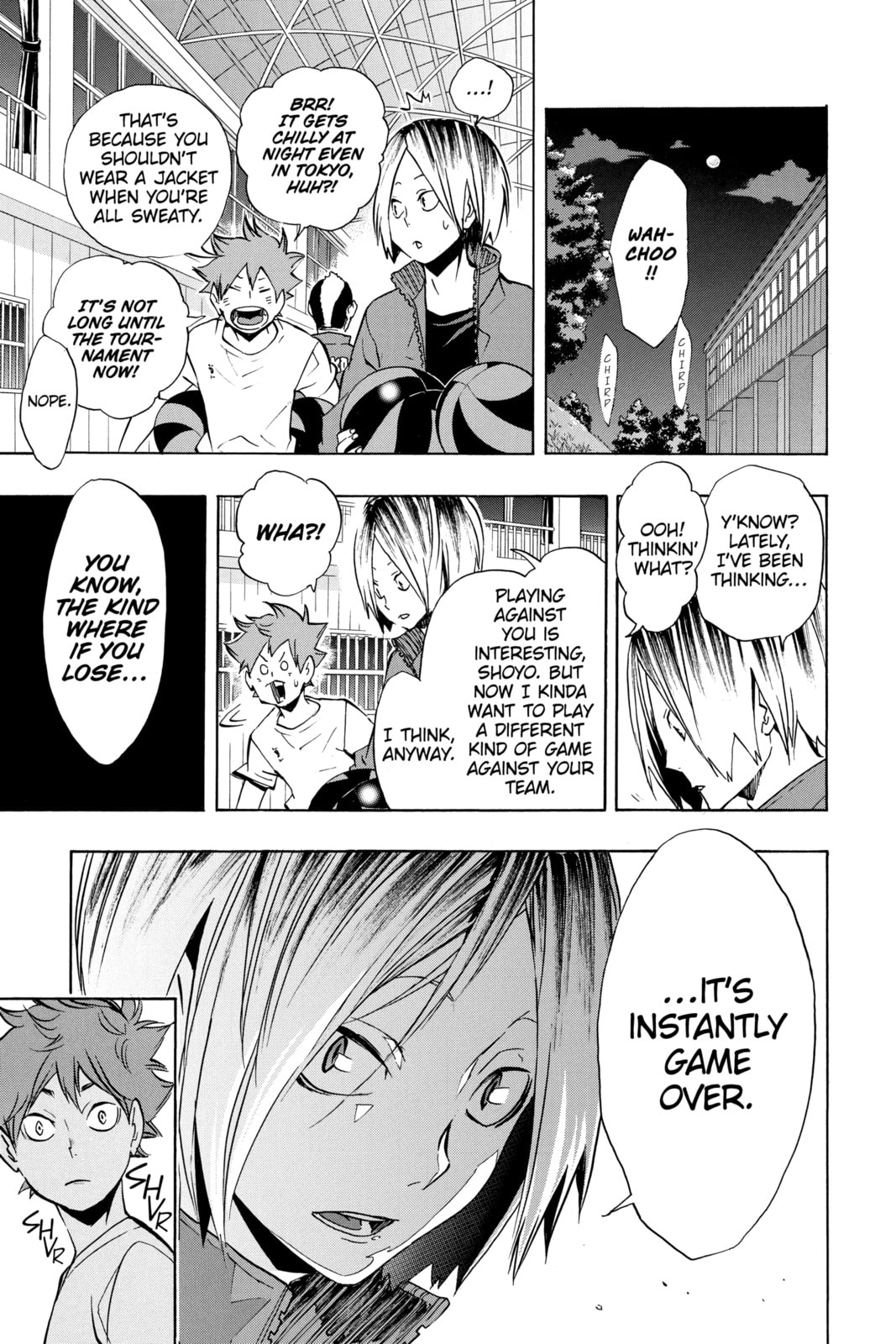Read Haikyu!! chapter 107.1 image 14 on Lezhin