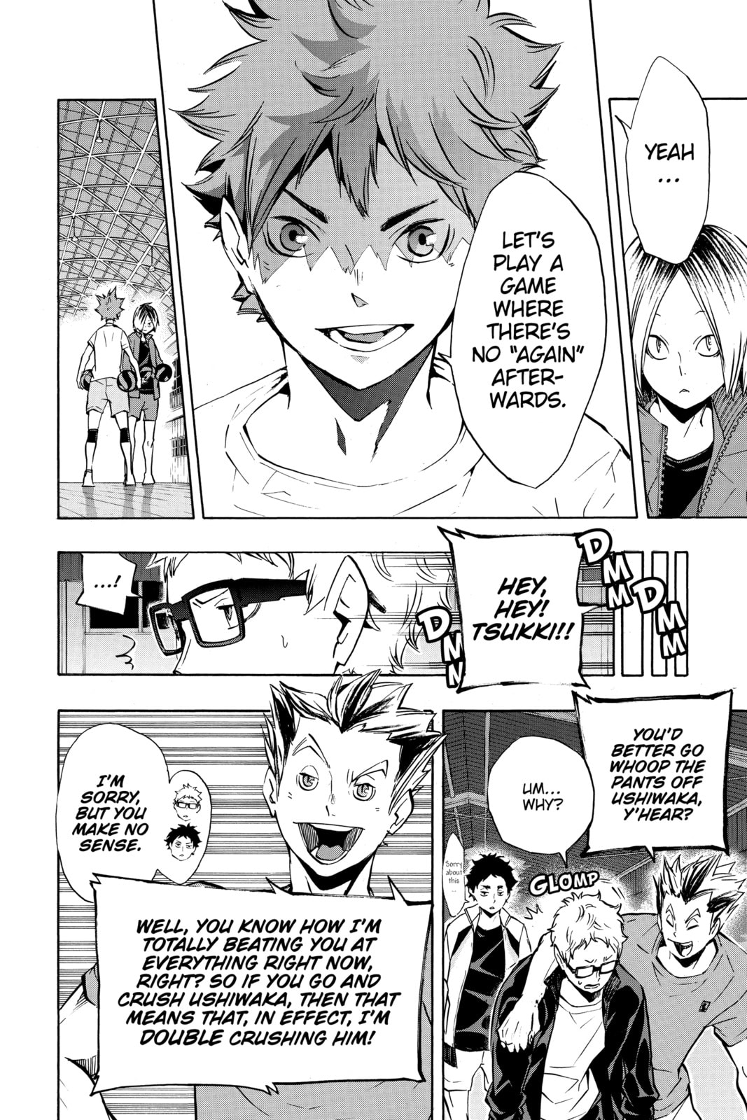 Read Haikyu!! chapter 107.1 image 15 on Lezhin