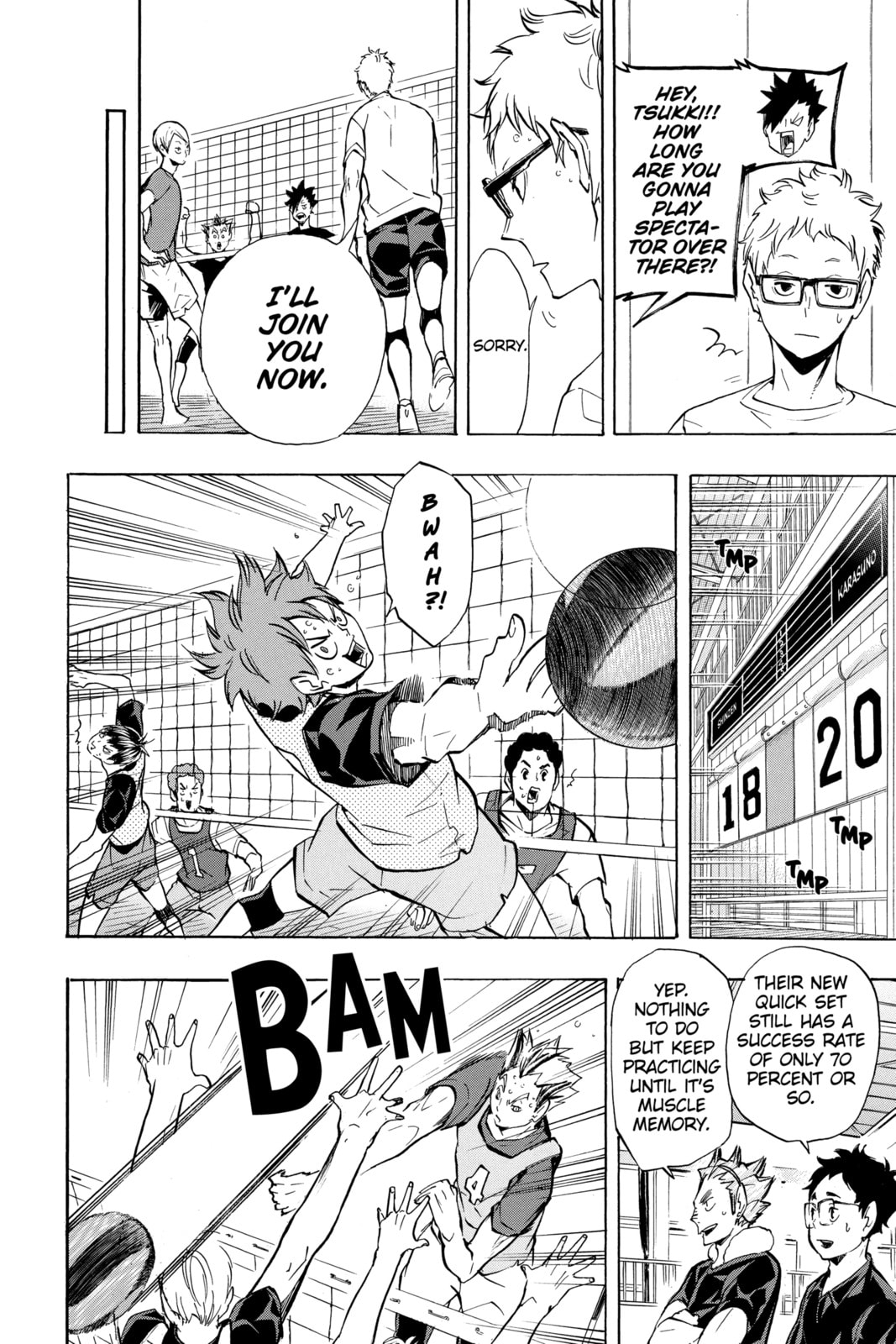 Read Haikyu!! chapter 107.1 image 7 on Lezhin