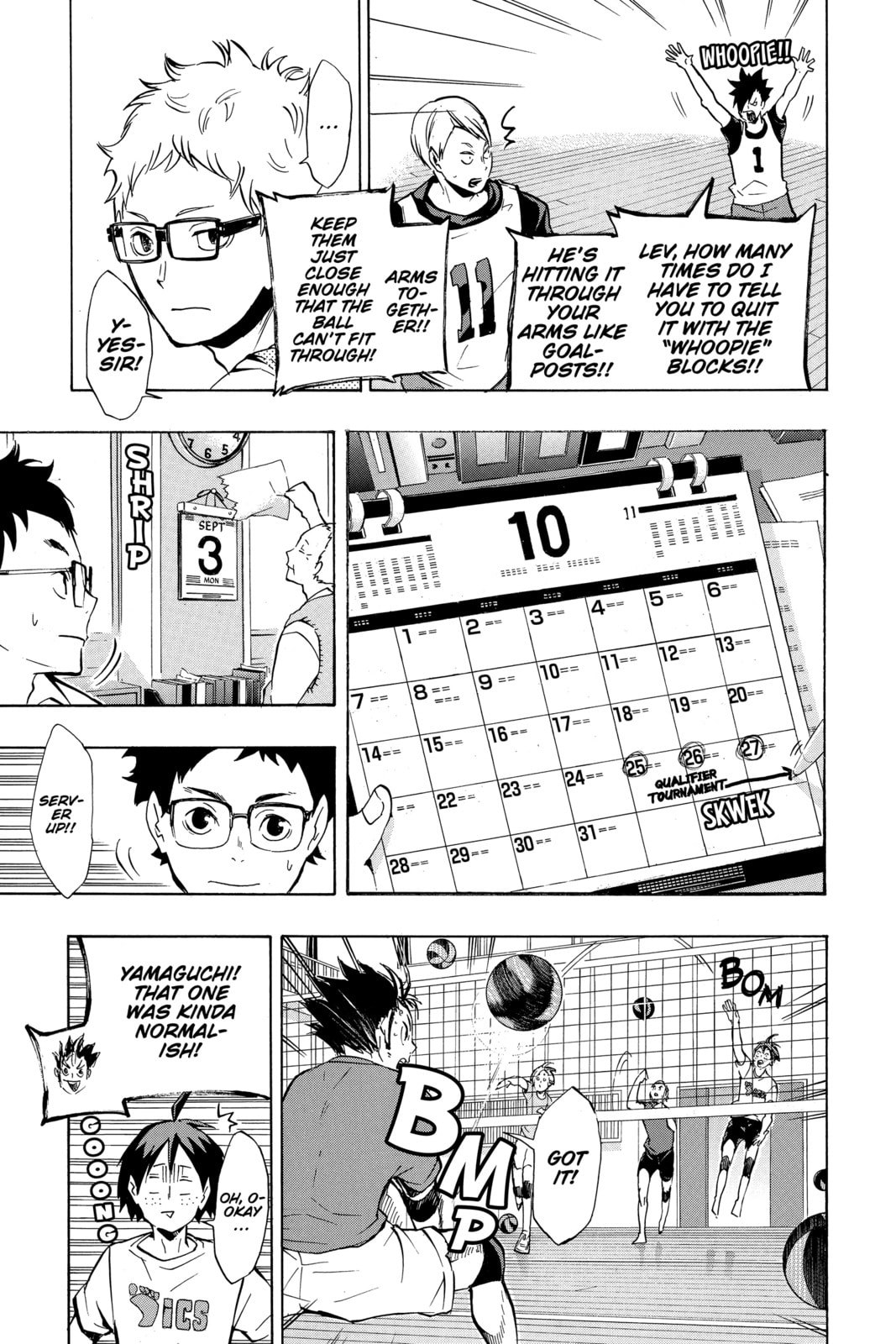 Read Haikyu!! chapter 107.1 image 8 on Lezhin