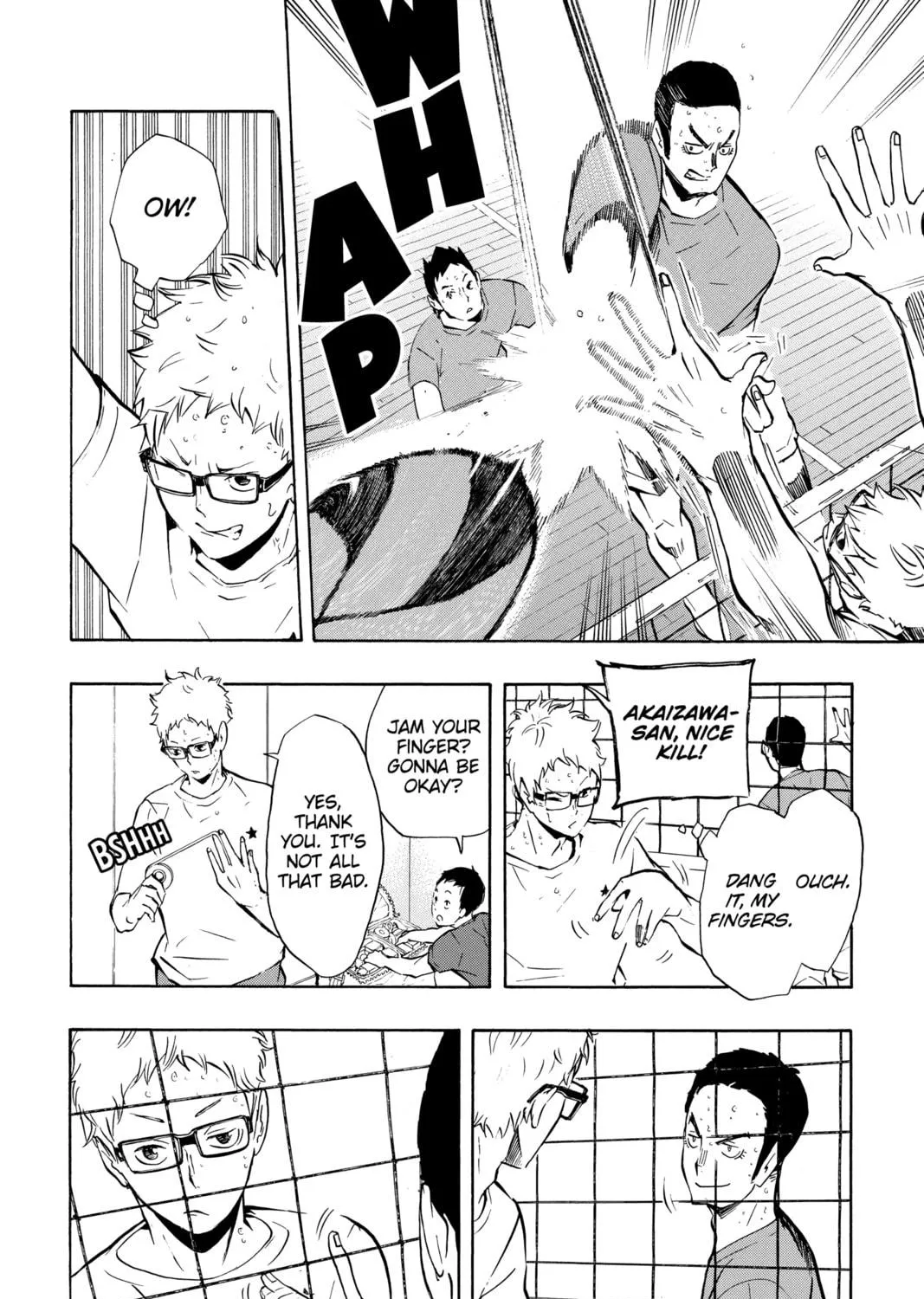 Read Haikyu!! chapter 107 image 18 on Lezhin