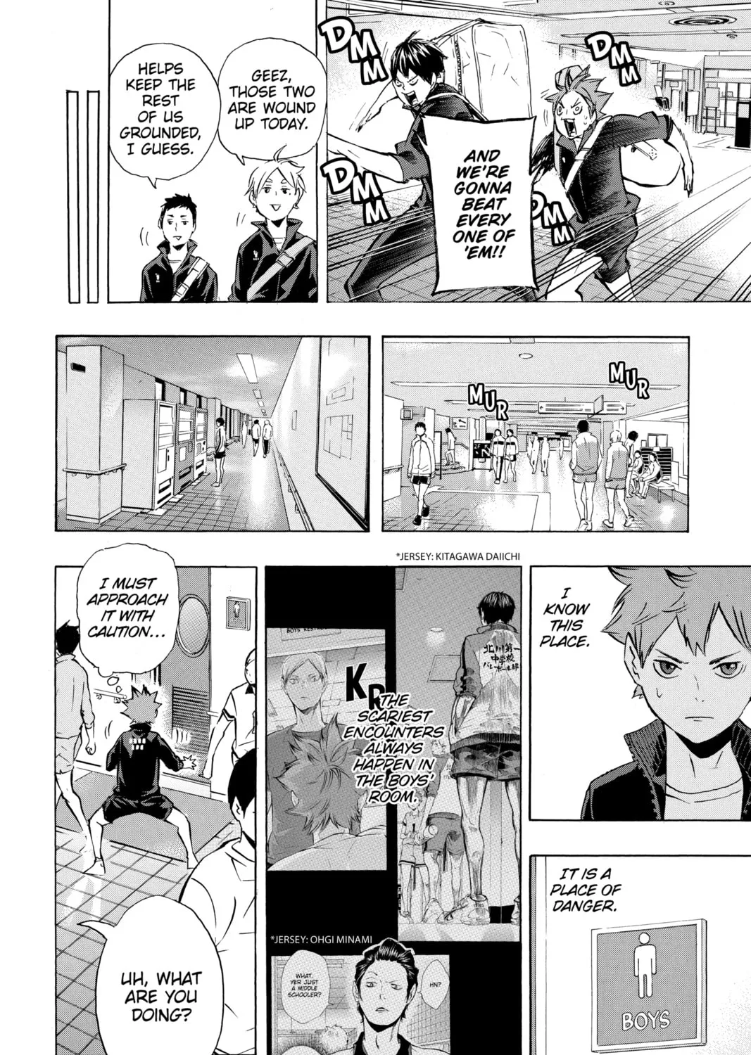 Read Haikyu!! chapter 108 image 12 on Lezhin