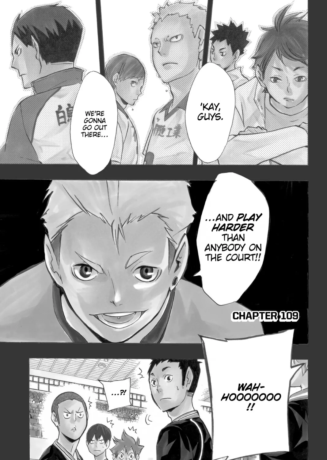 Read Haikyu!! chapter 109 image 0 on Lezhin