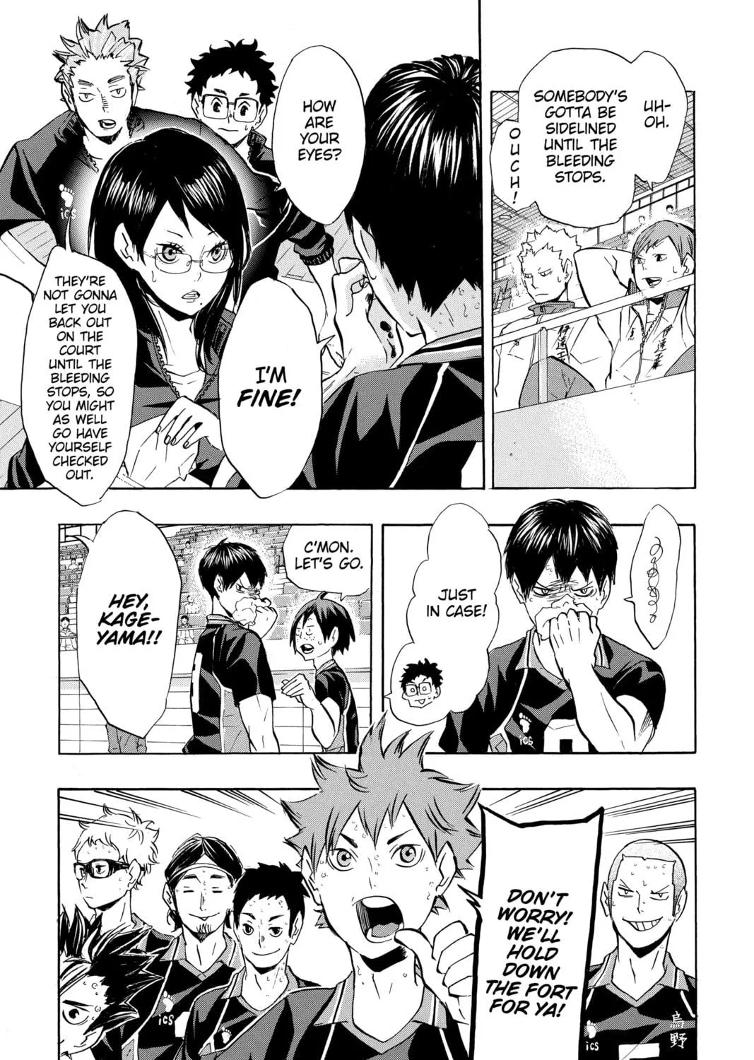 Read Haikyu!! chapter 111 image 4 on Lezhin