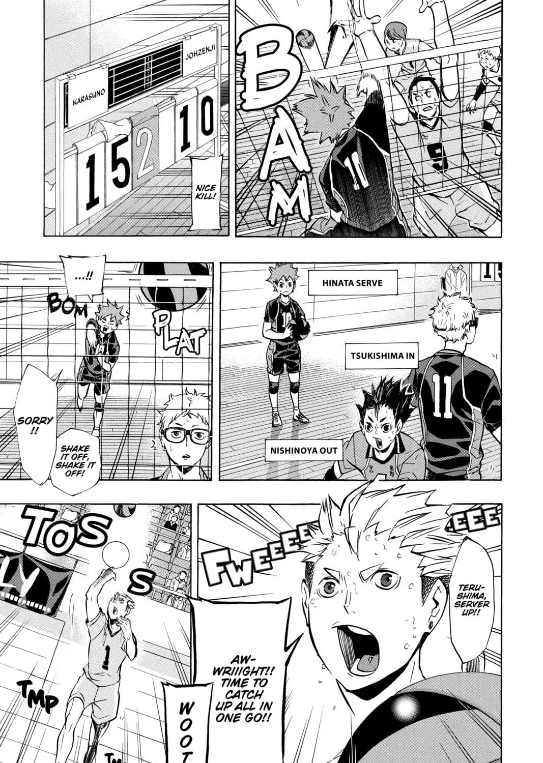 Read Haikyu!! chapter 113 image 16 on Lezhin