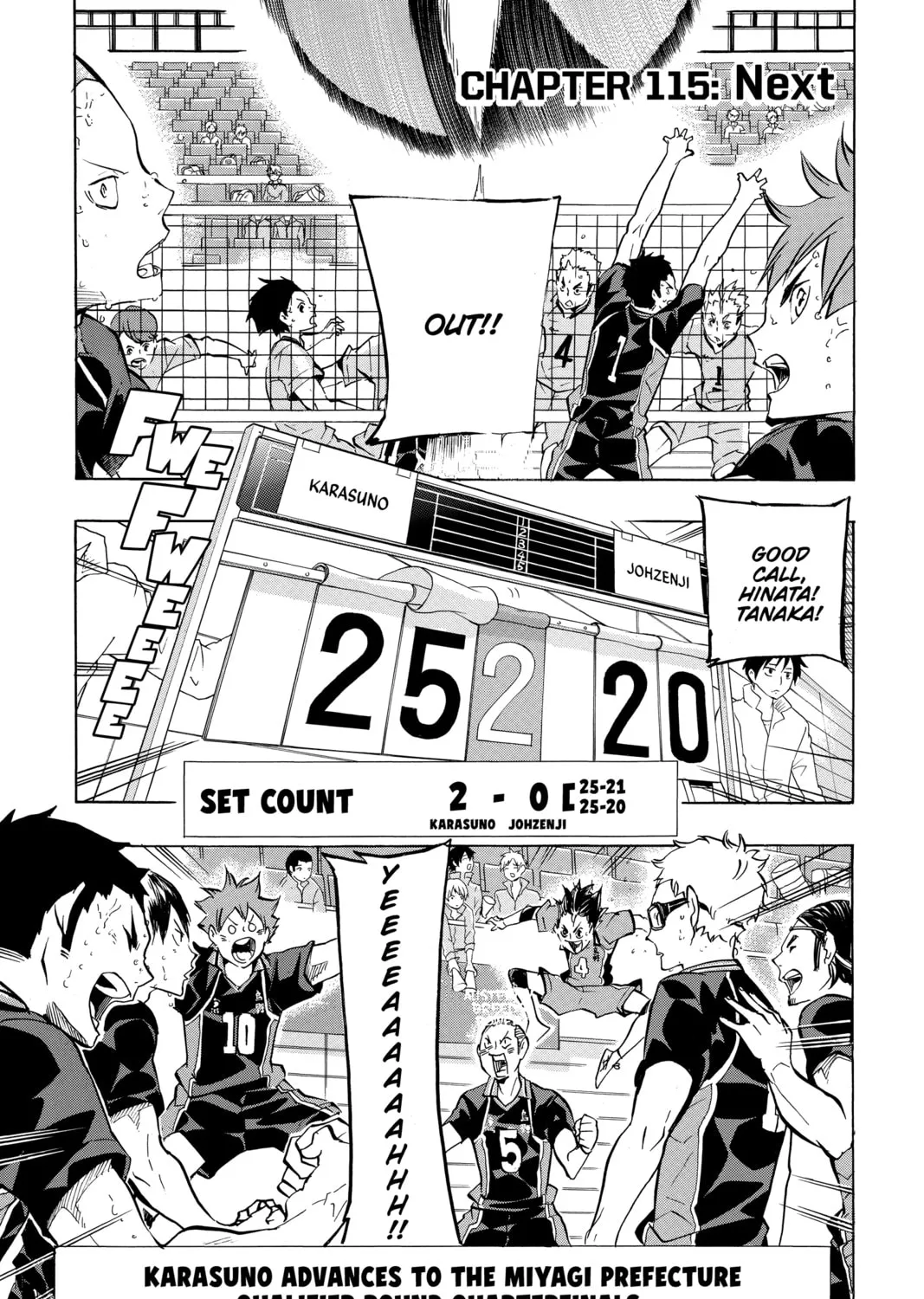 Read Haikyu!! chapter 115 image 0 on Lezhin