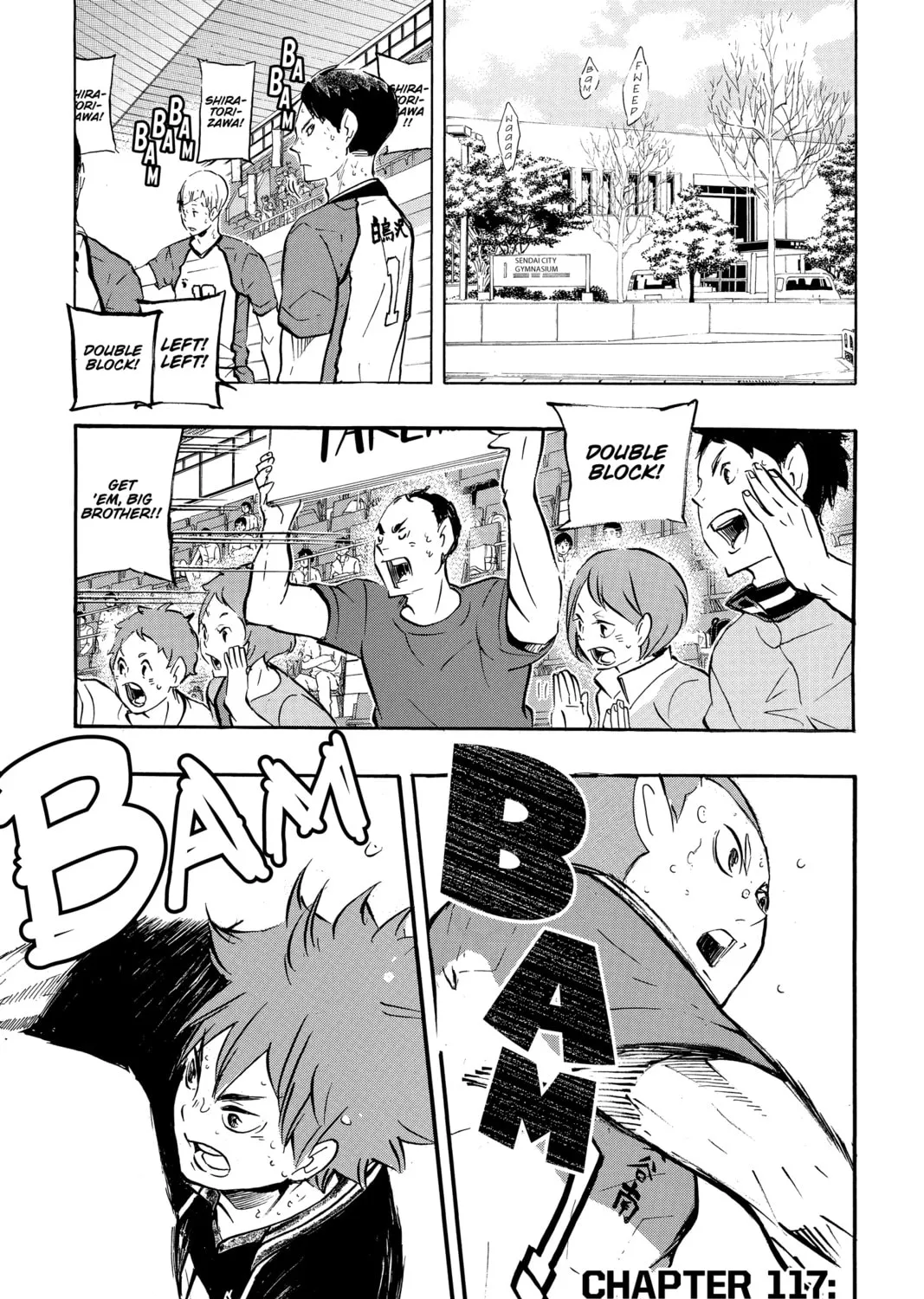 Read Haikyu!! chapter 117 image 0 on Lezhin