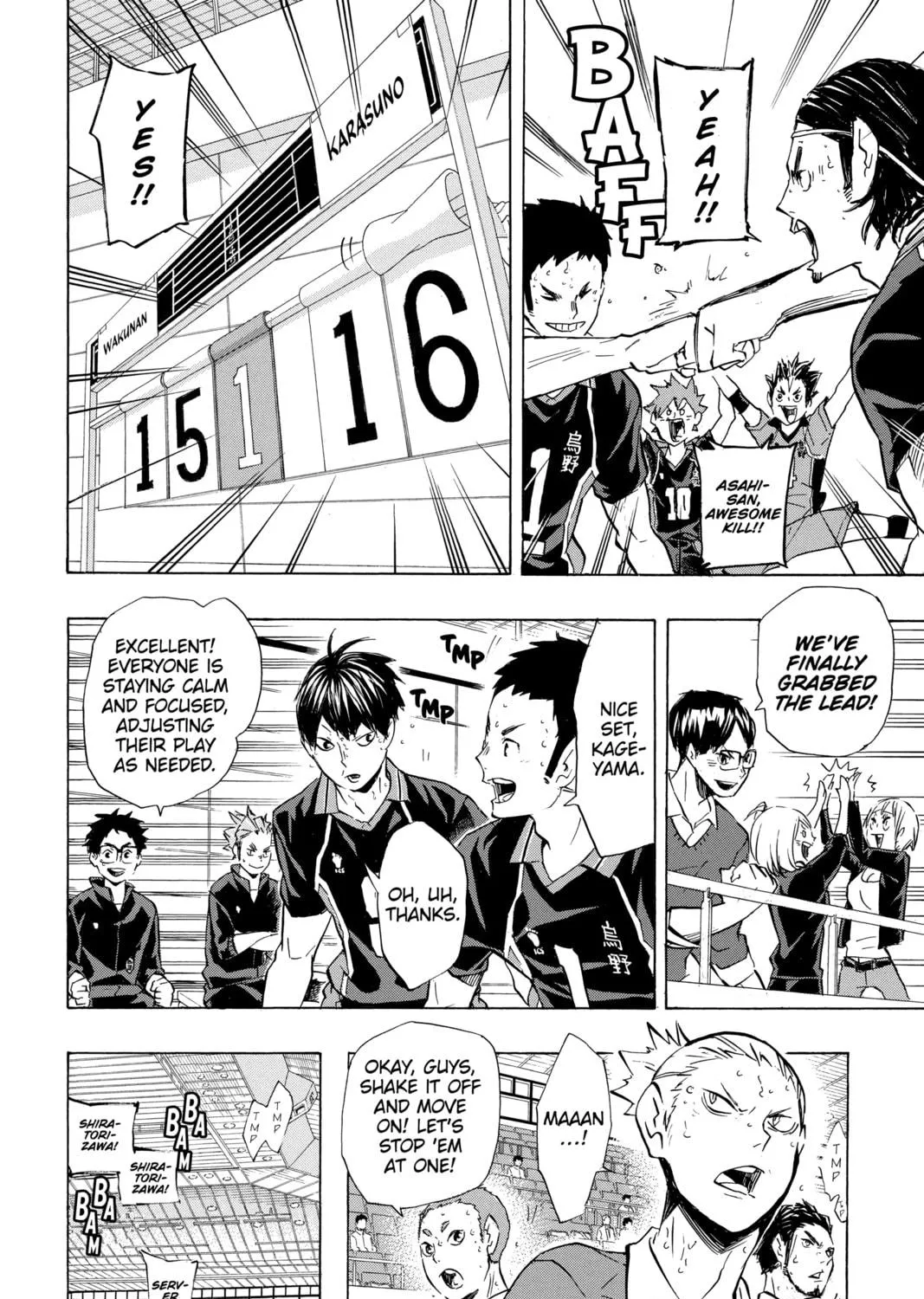 Read Haikyu!! chapter 117 image 18 on Lezhin
