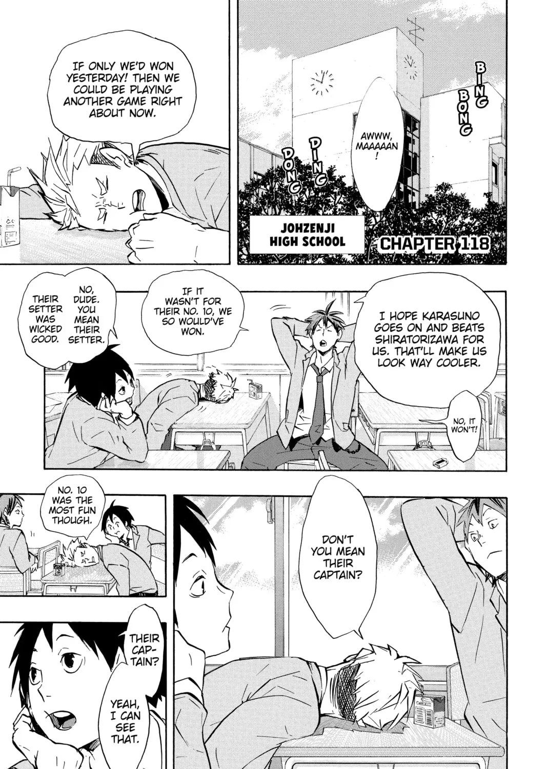 Read Haikyu!! chapter 118 image 0 on Lezhin