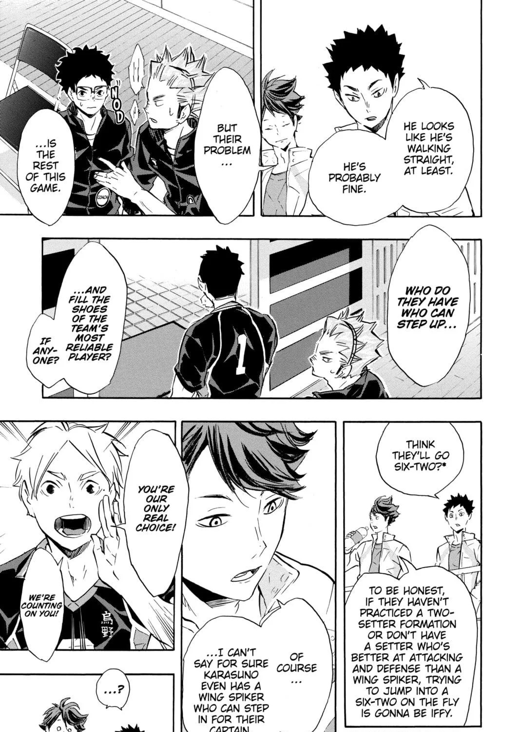 Read Haikyu!! chapter 118 image 16 on Lezhin