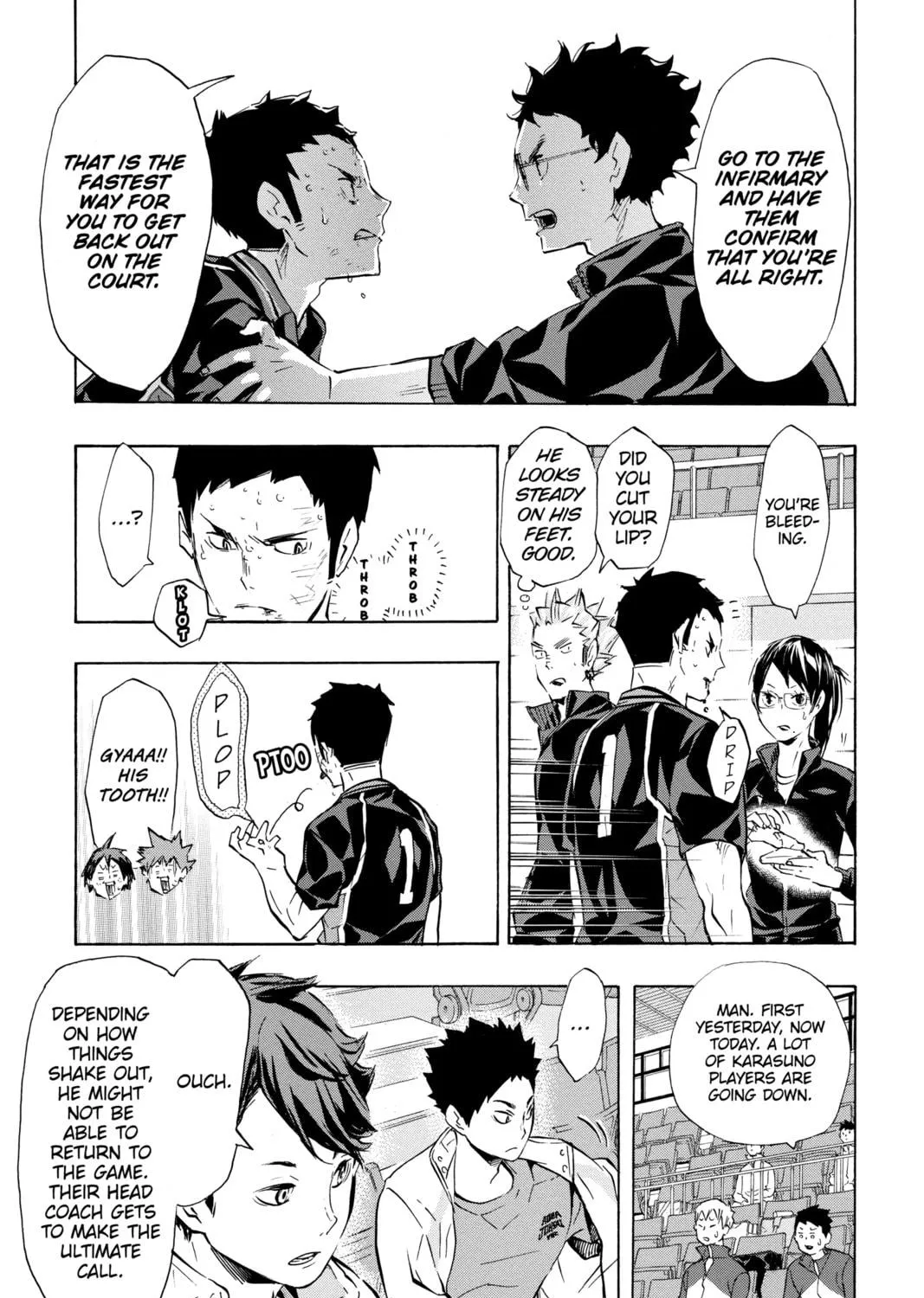 Read Haikyu!! chapter 118 image 8 on Lezhin