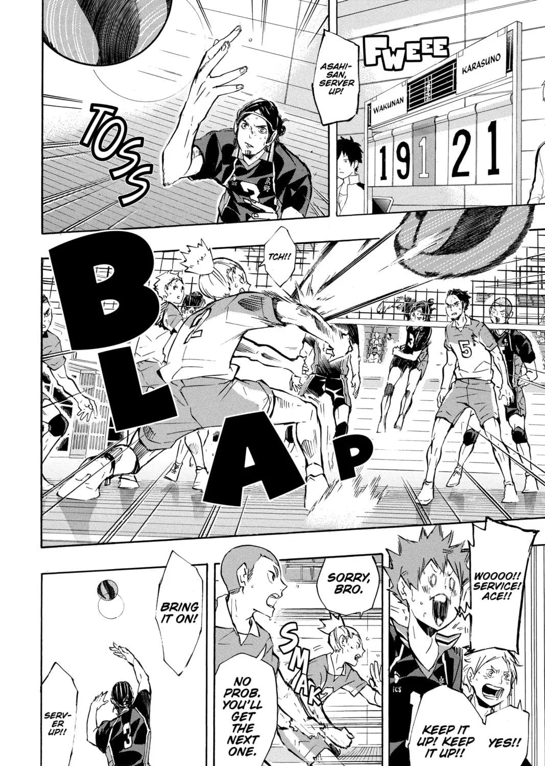 Read Haikyu!! chapter 119 image 22 on Lezhin