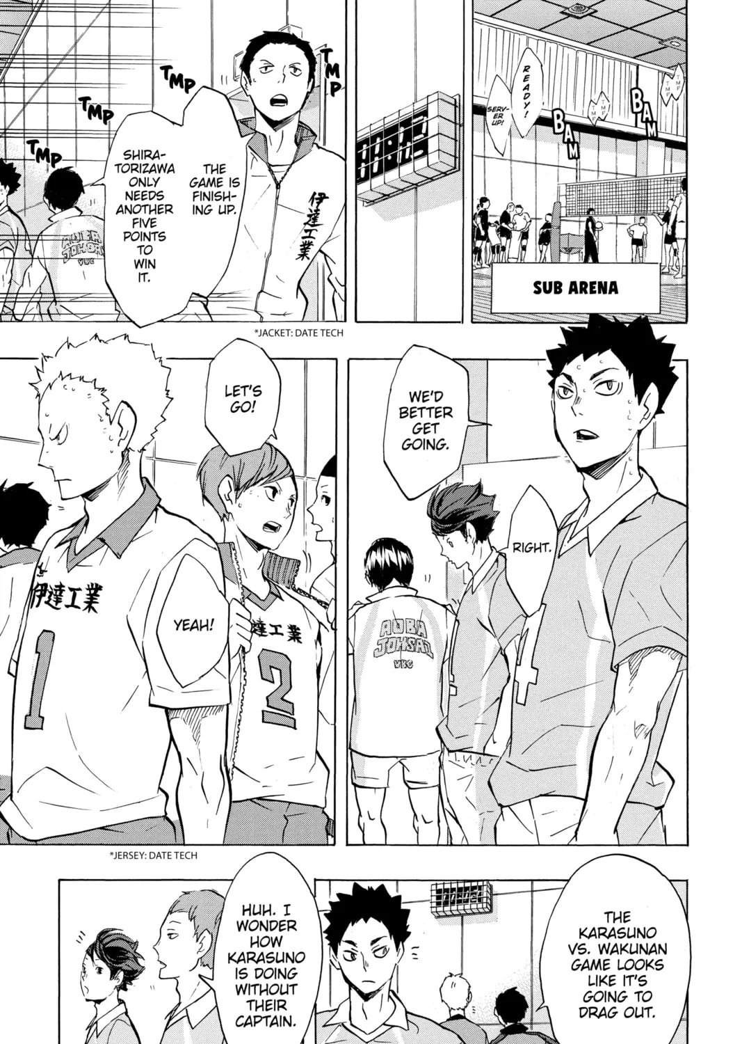 Read Haikyu!! chapter 120 image 32 on Lezhin
