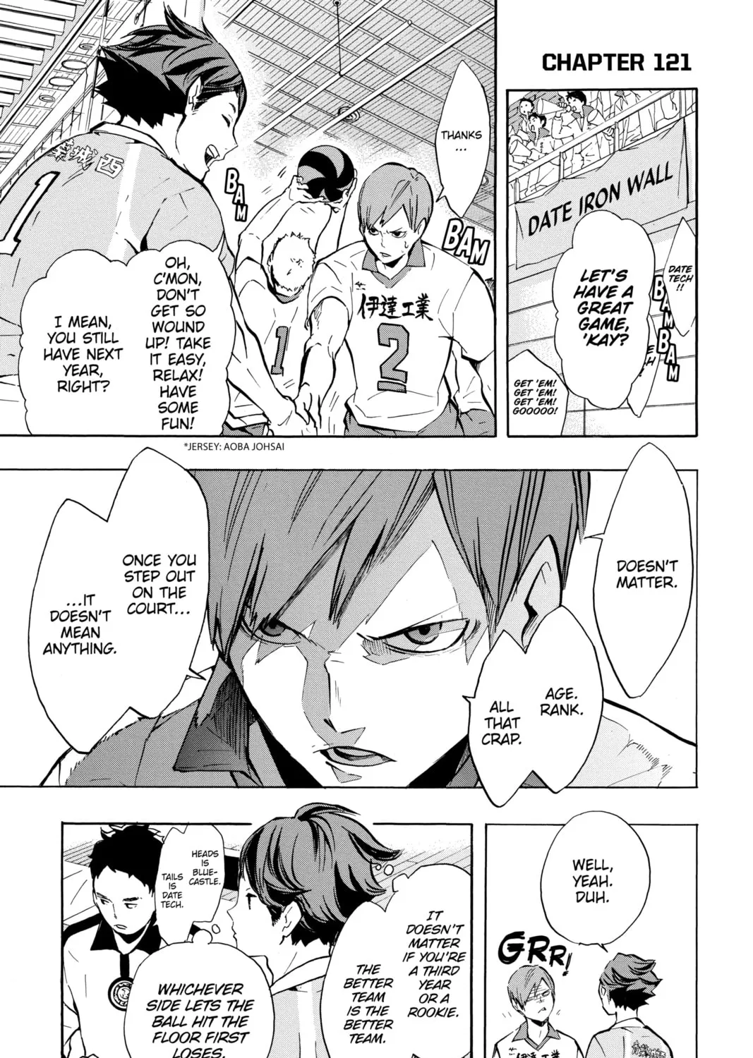 Read Haikyu!! chapter 121 image 0 on Lezhin
