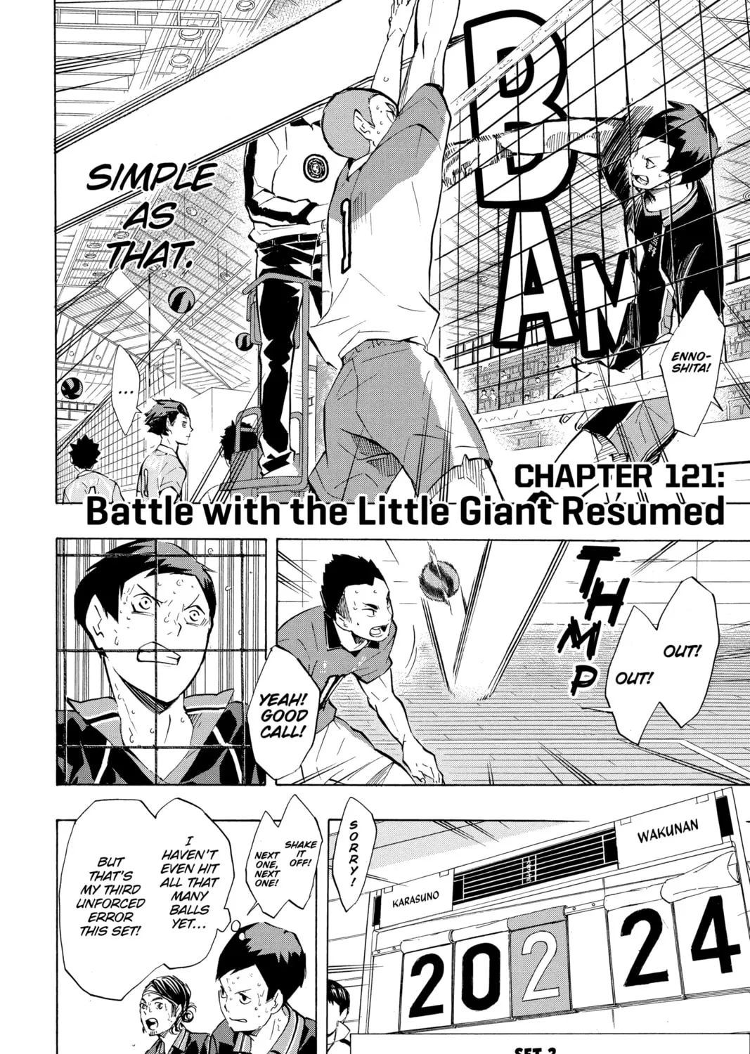 Read Haikyu!! chapter 121 image 2 on Lezhin