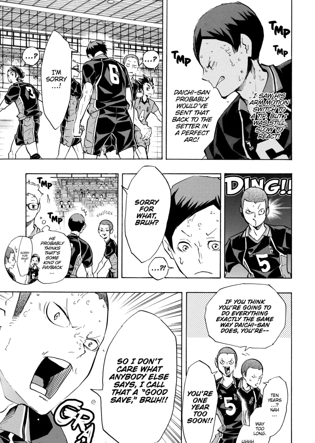 Read Haikyu!! chapter 122 image 12 on Lezhin