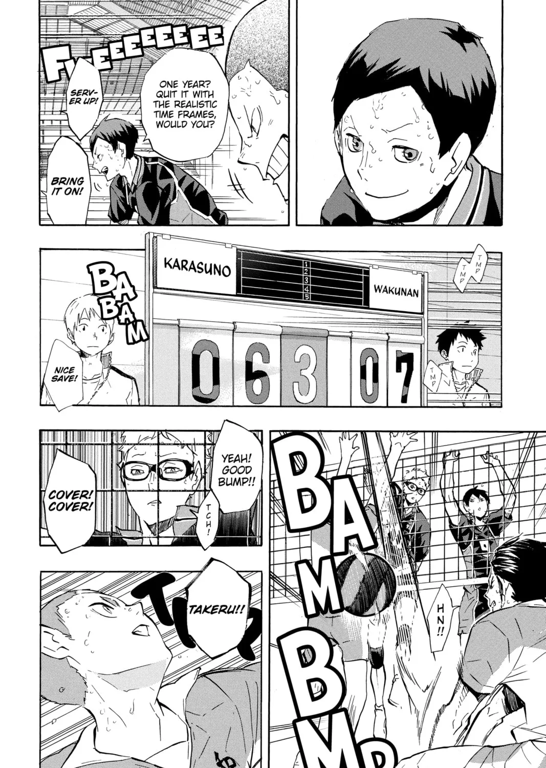 Read Haikyu!! chapter 122 image 14 on Lezhin